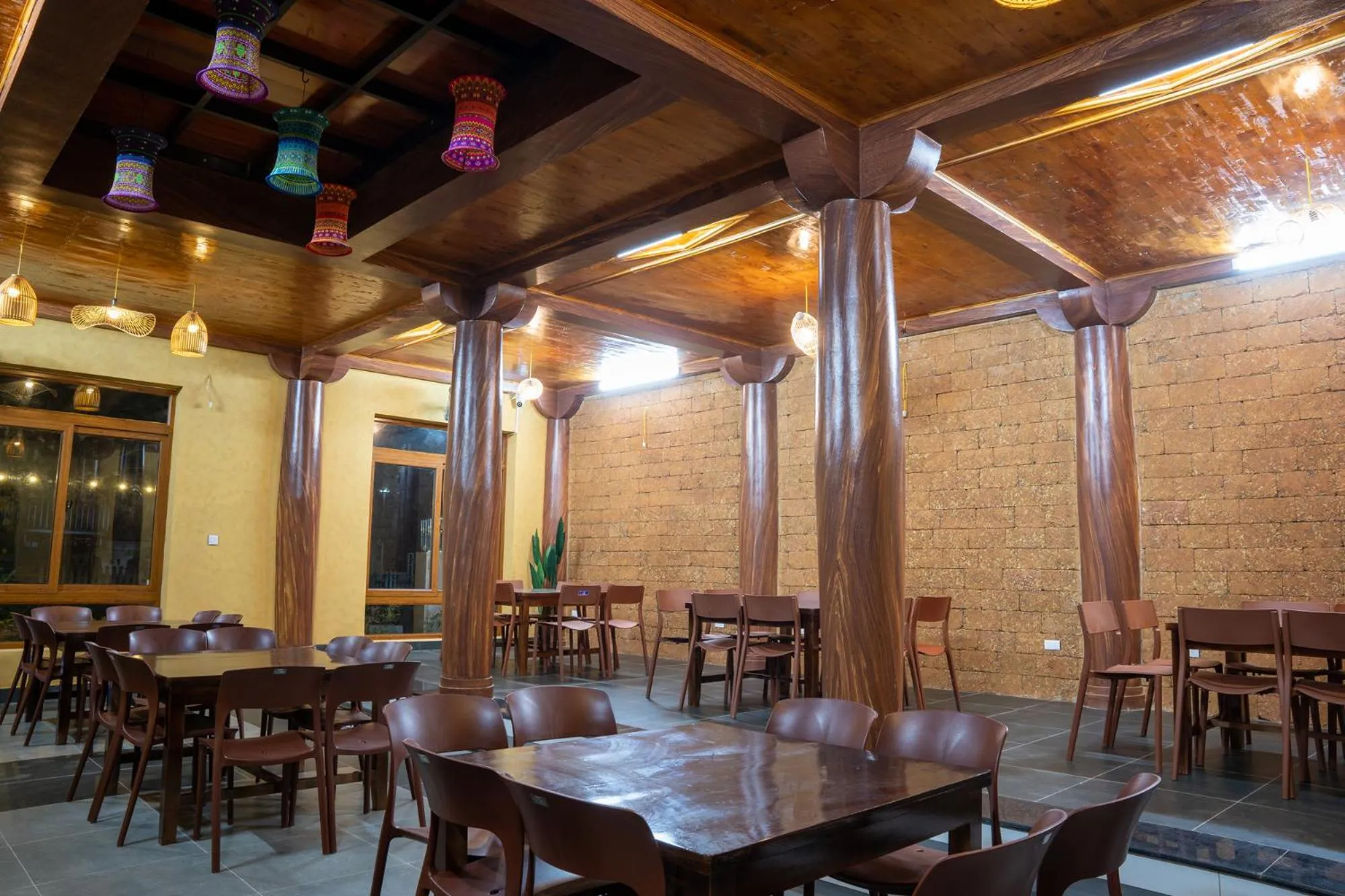 Seating area in Sky Bay Lodge