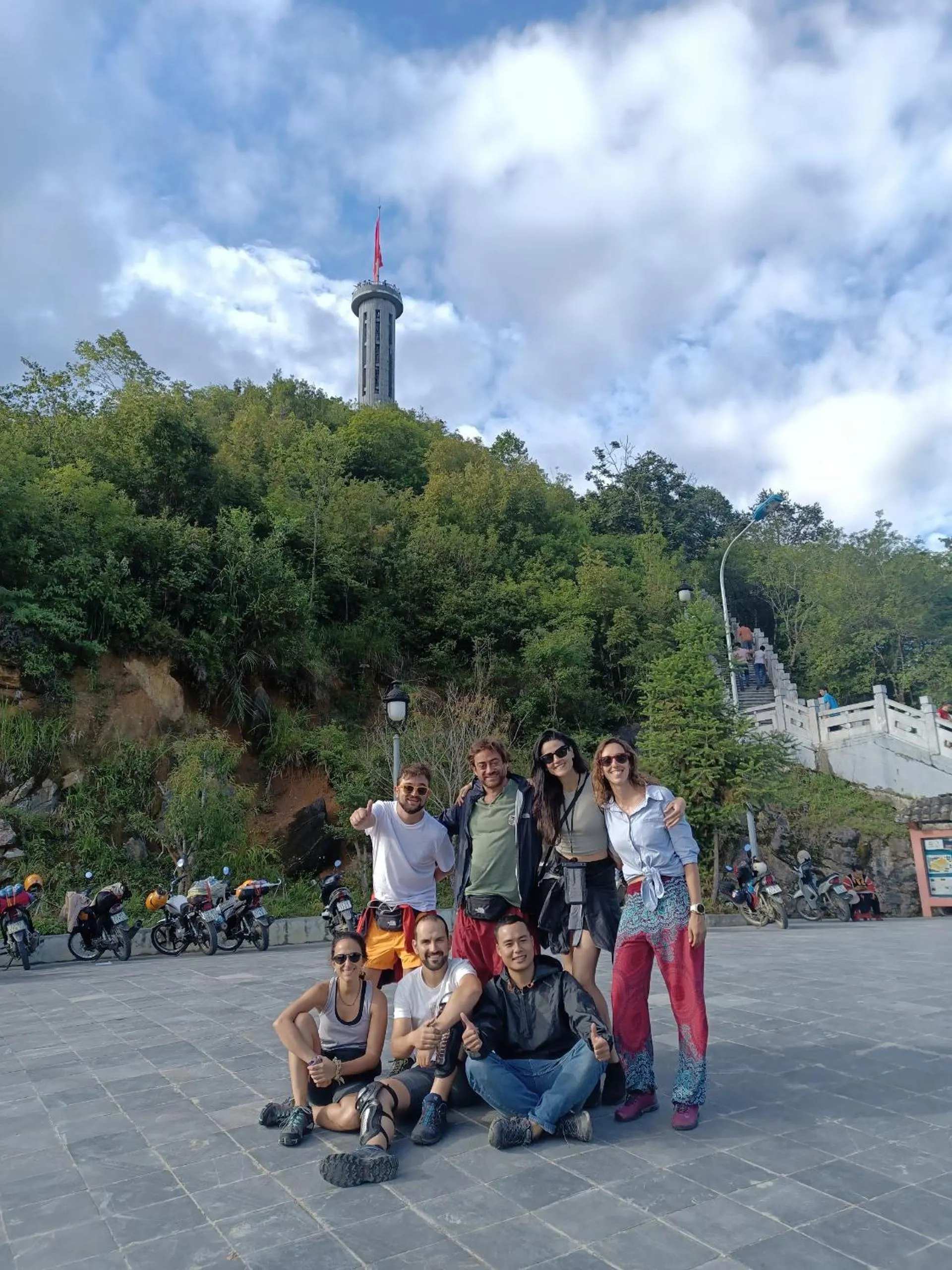 People in Sky Bay Lodge