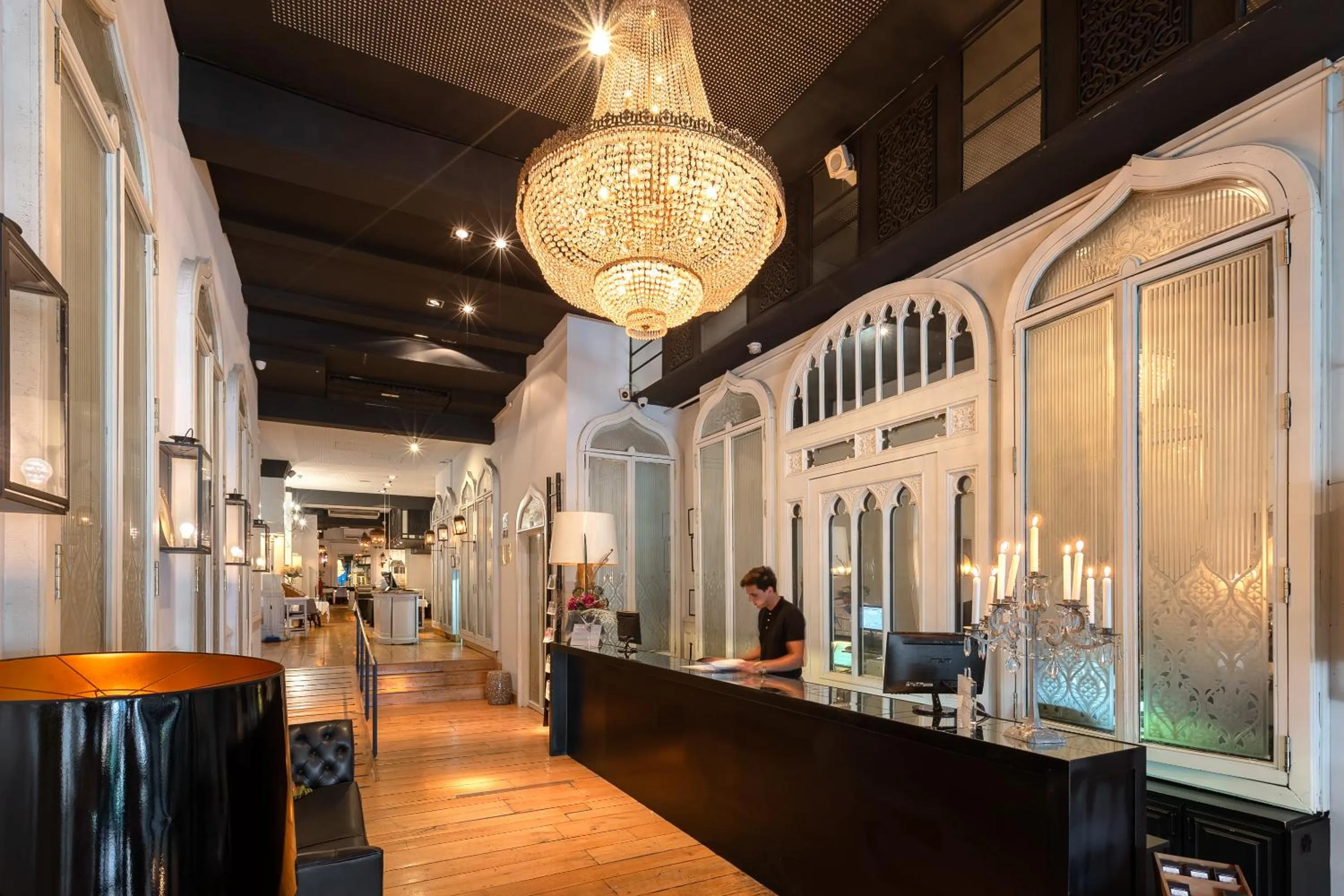 Off site in Hotel Market