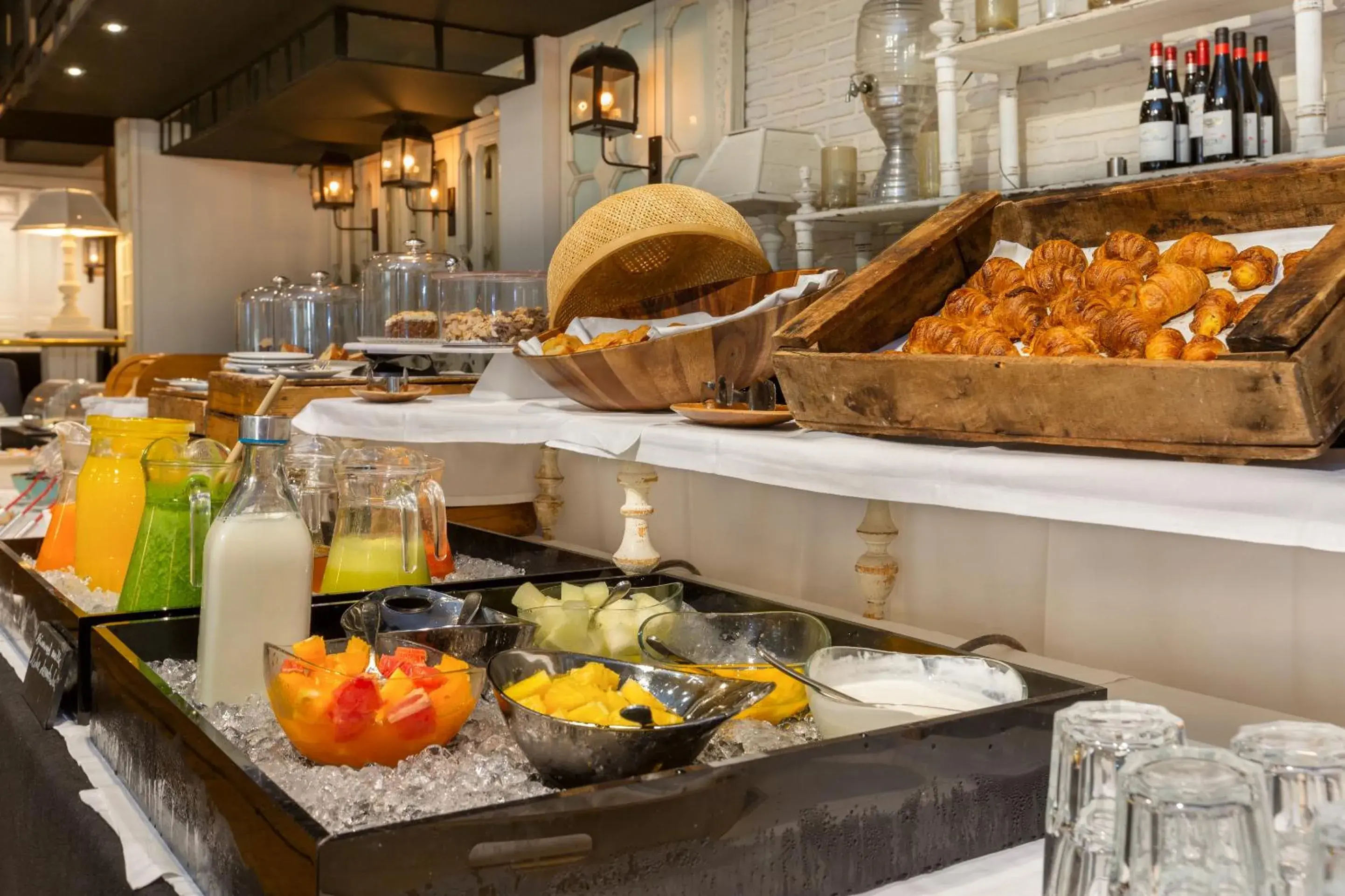 Buffet breakfast in Hotel Market Buffet breakfast in Hotel Market