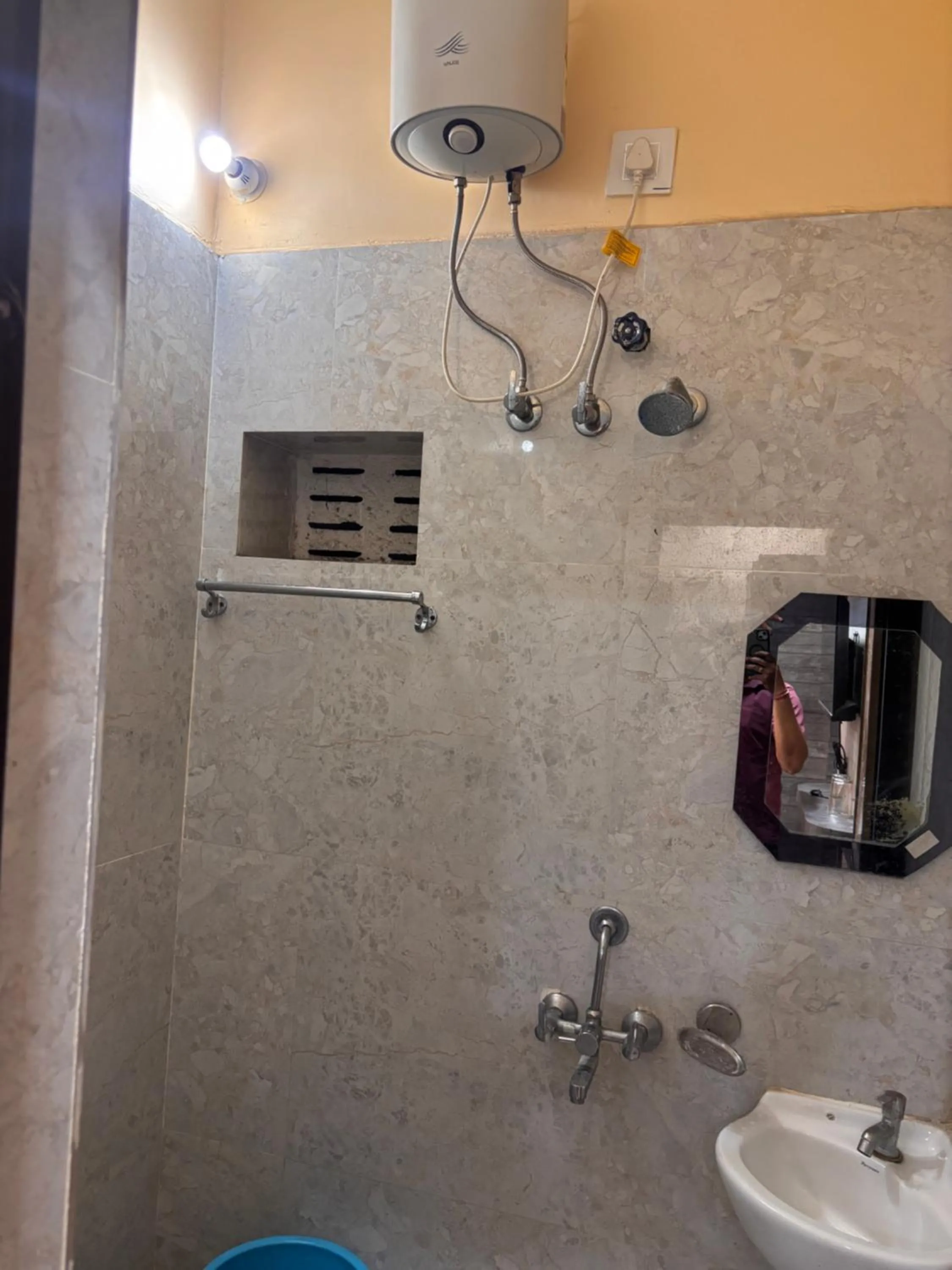 Bathroom in HOTEL MANORAMA PALACE