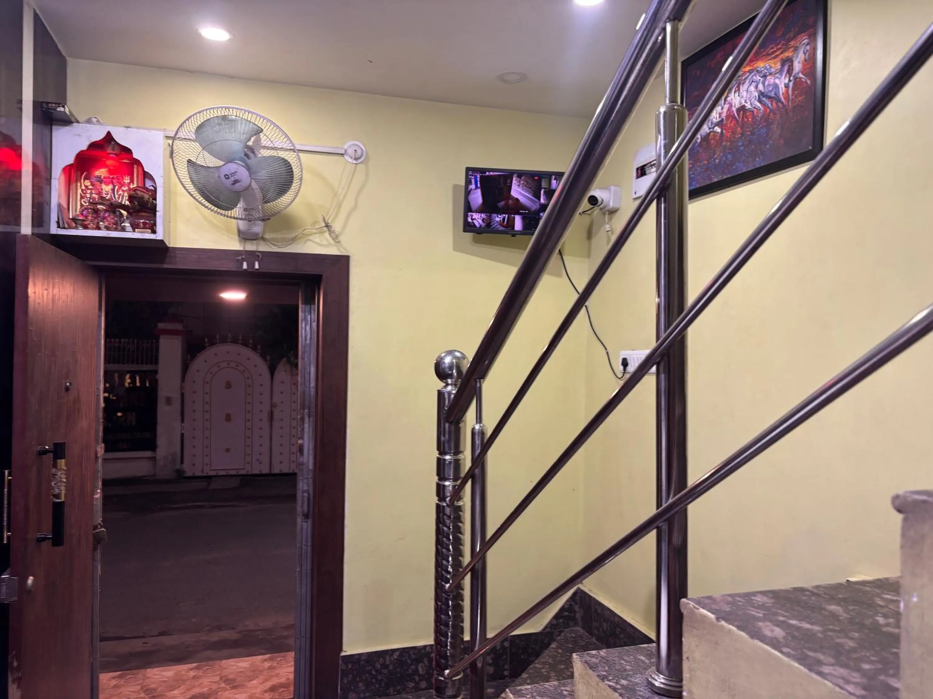 Facade/entrance in HOTEL MANORAMA PALACE