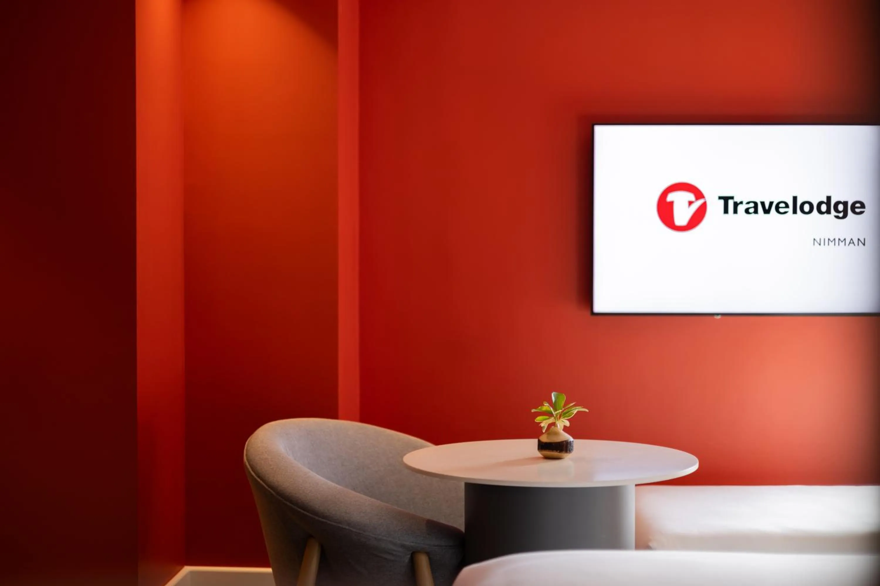 Seating area in Travelodge Nimman