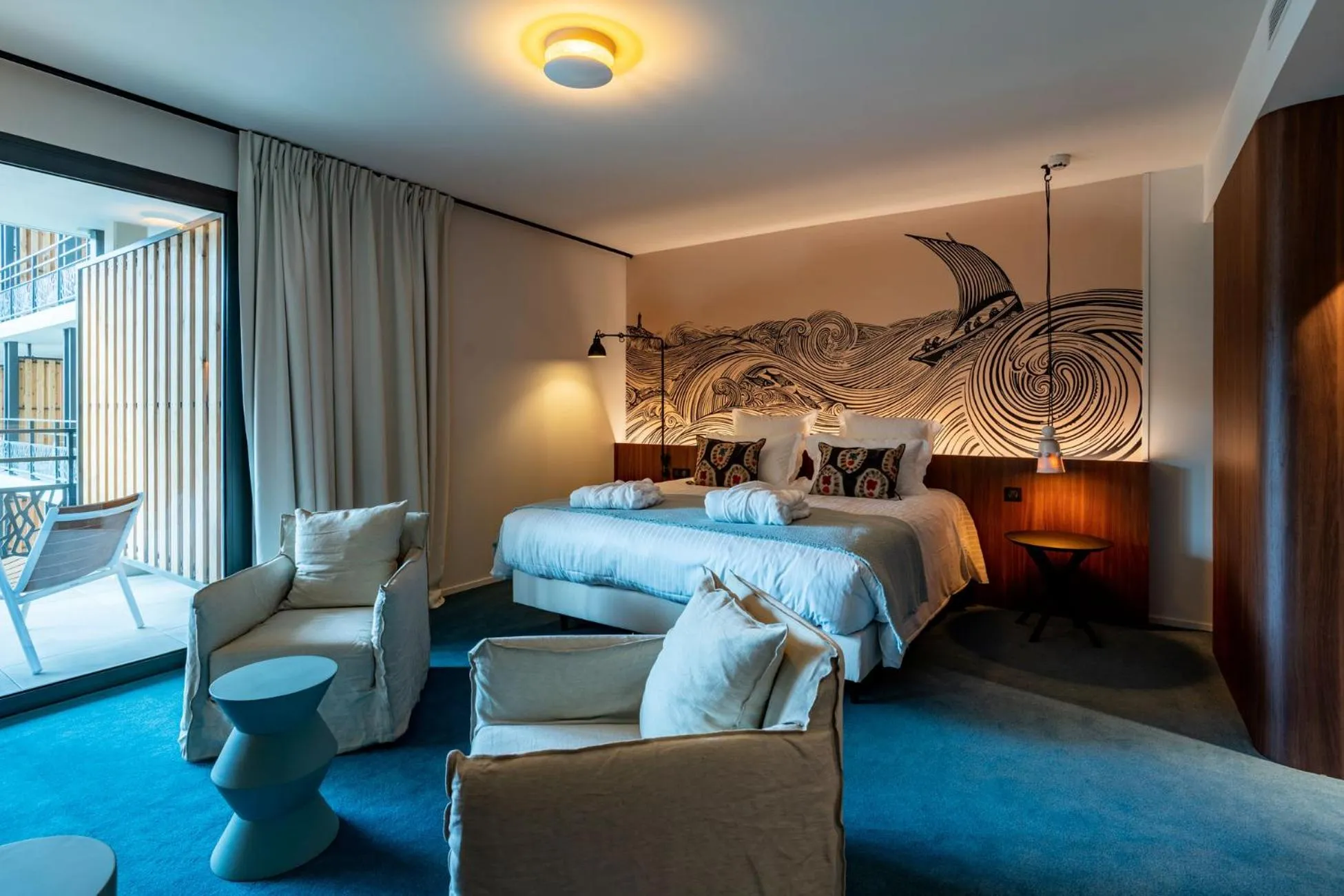 Bedroom, Bed in Hôtel Roz Marine Thalasso Resort