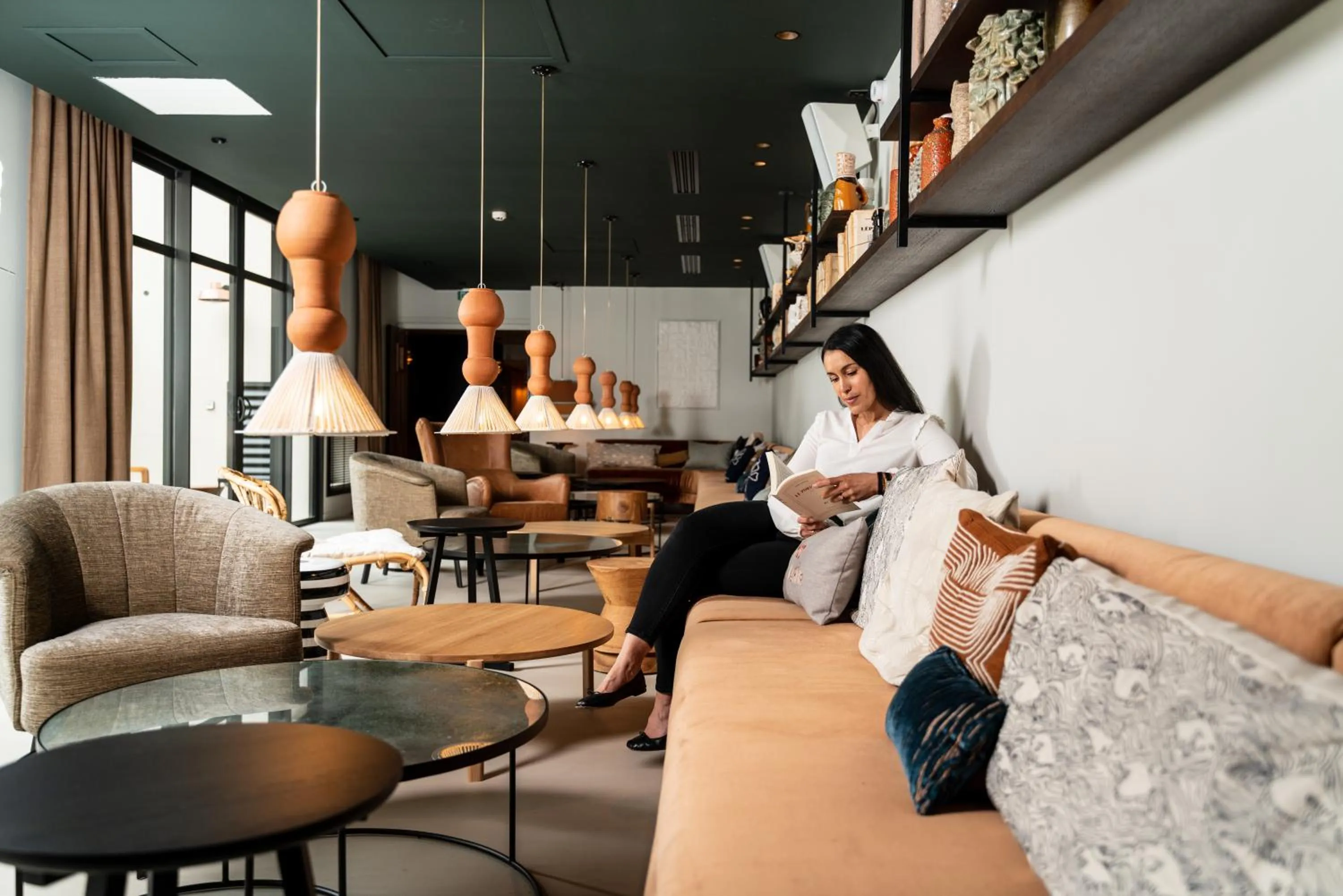 Living room in Hôtel Roz Marine Thalasso Resort