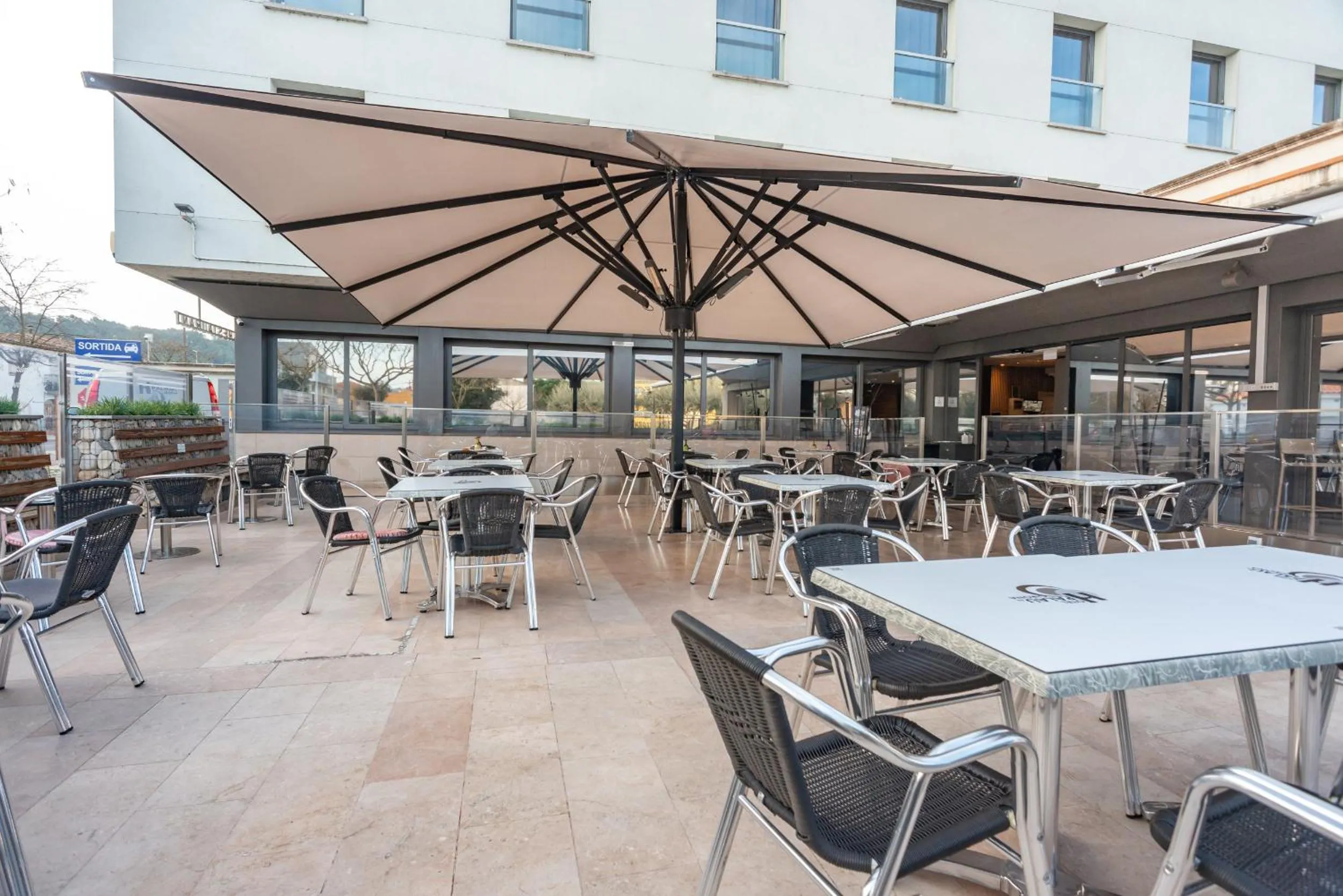 Balcony/Terrace in Hotel Palau de Girona