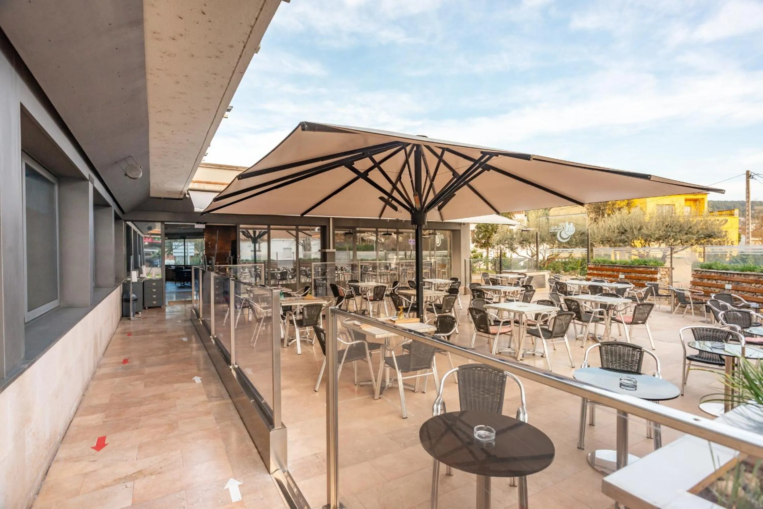 Balcony/Terrace in Hotel Palau de Girona