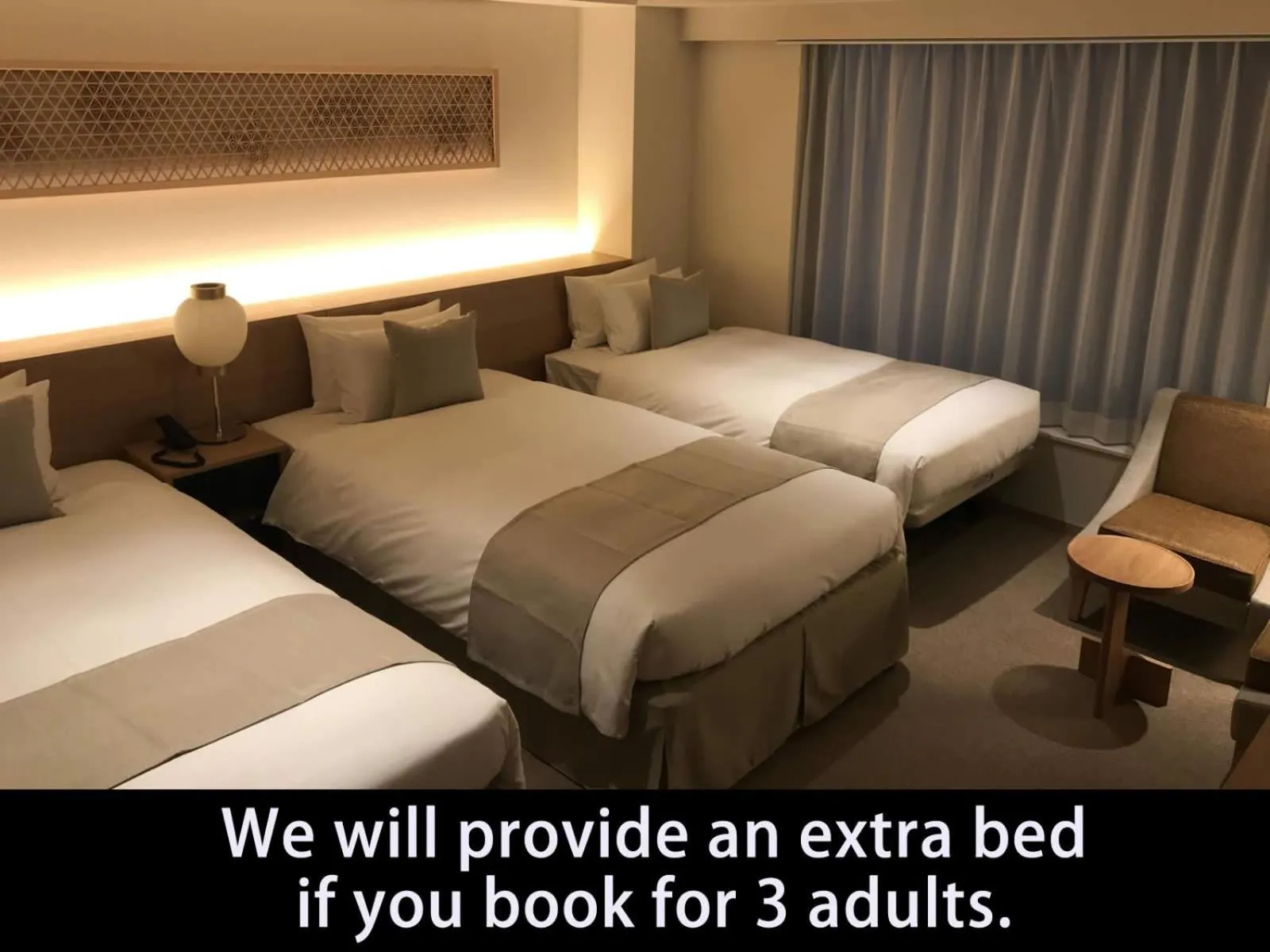 Photo of the whole room, Bed in THE GENERAL KYOTO Bukkouji Shinmachi