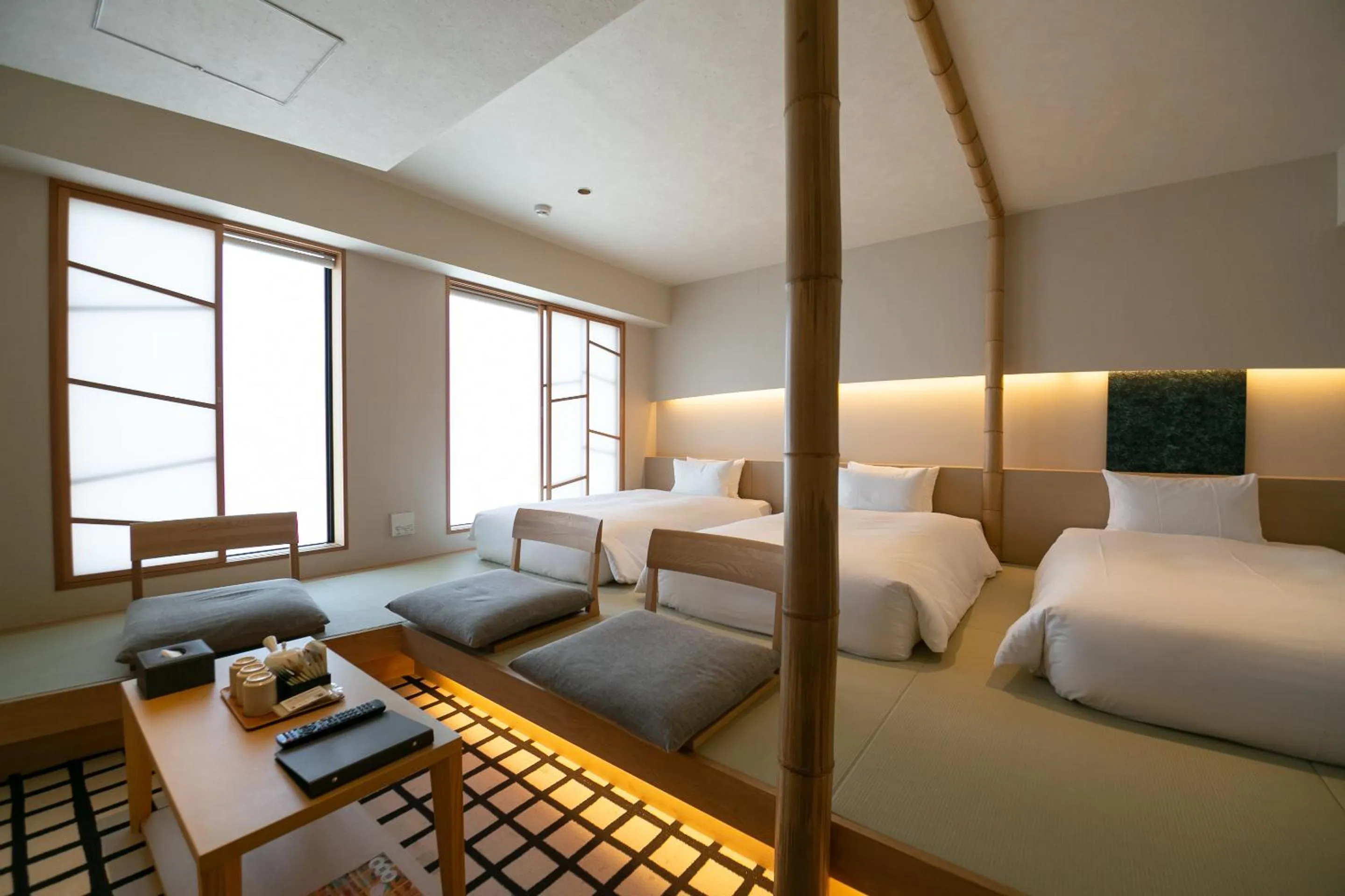 Photo of the whole room, Bed in THE GENERAL KYOTO Shijou Shinmachi
