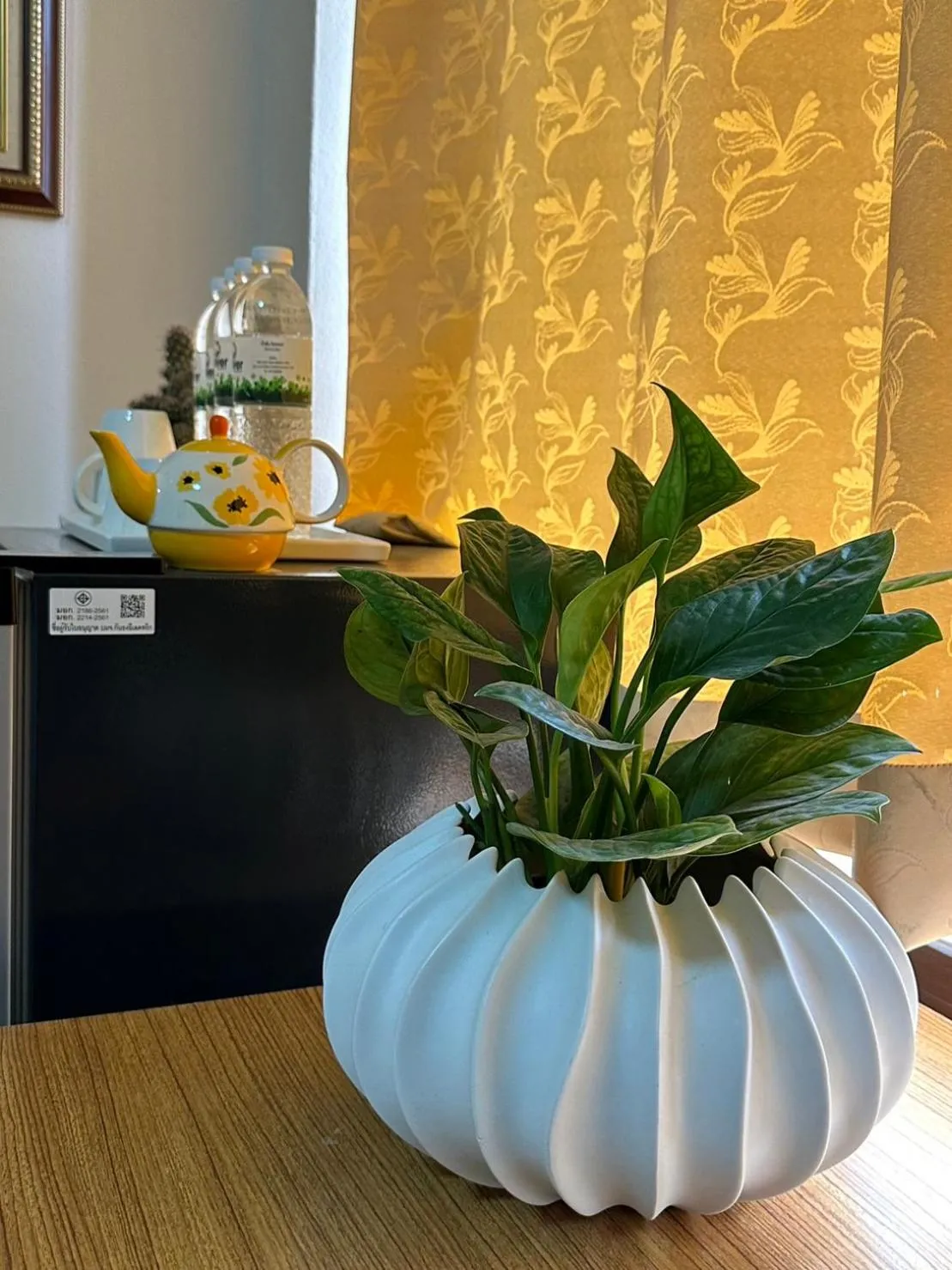 Decorative detail in 66 Apartment