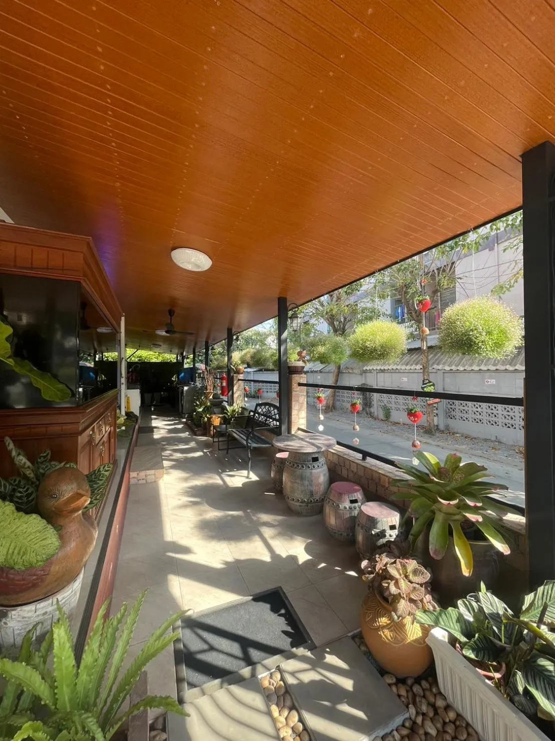 Seating area in 66 Apartment