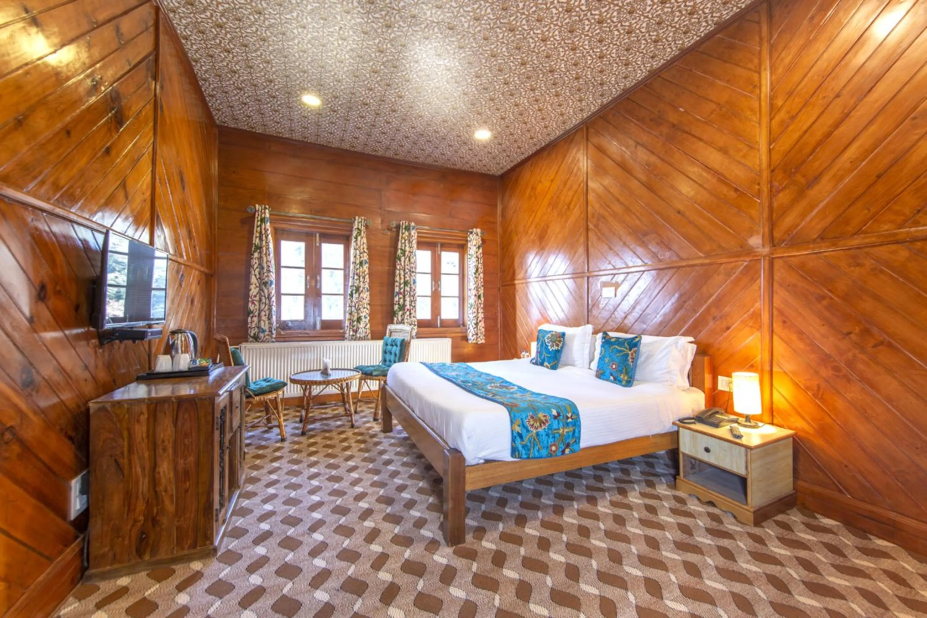 Bed in Gulmarg Ski Hill Resort