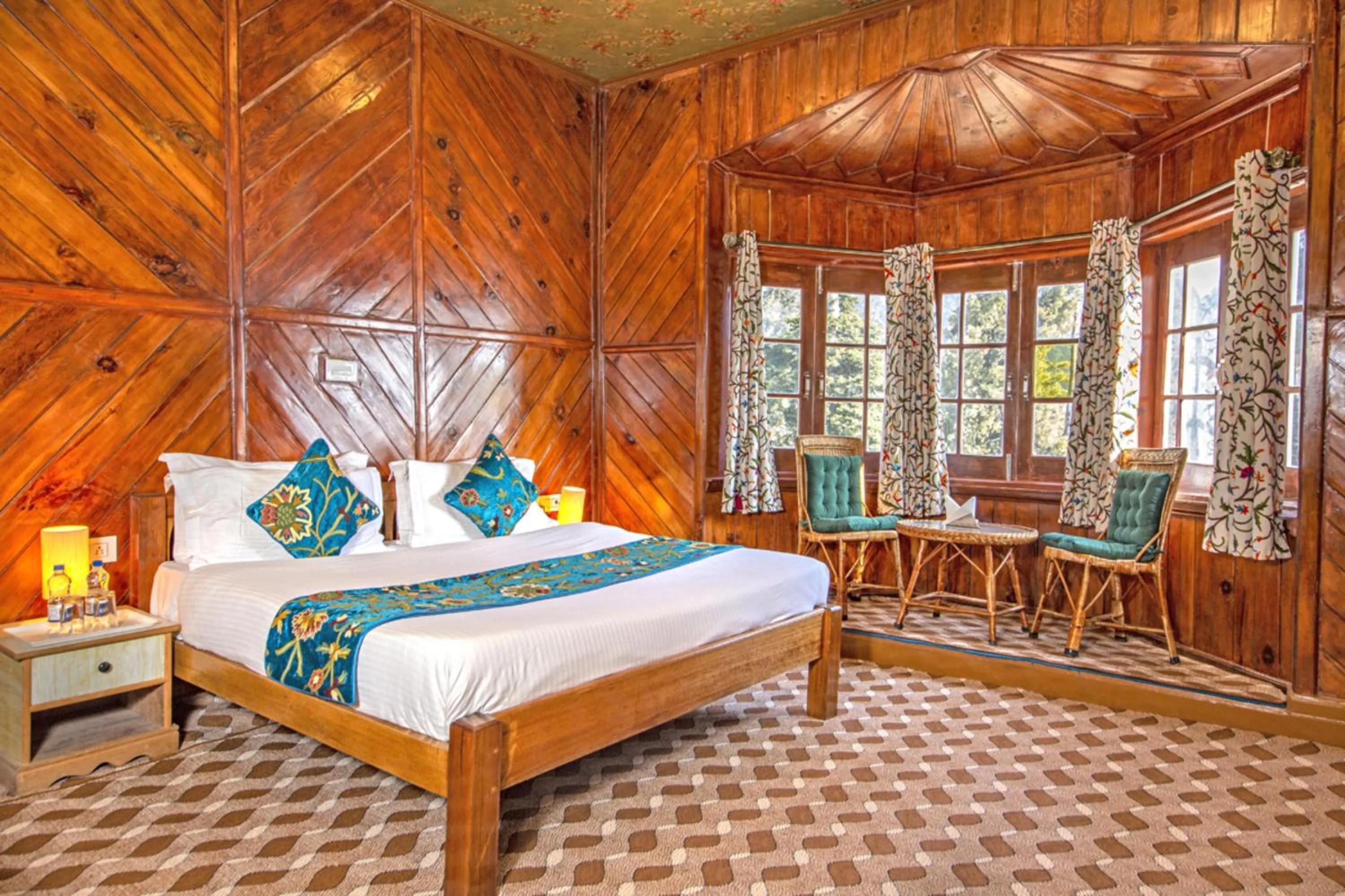 Bed in Gulmarg Ski Hill Resort