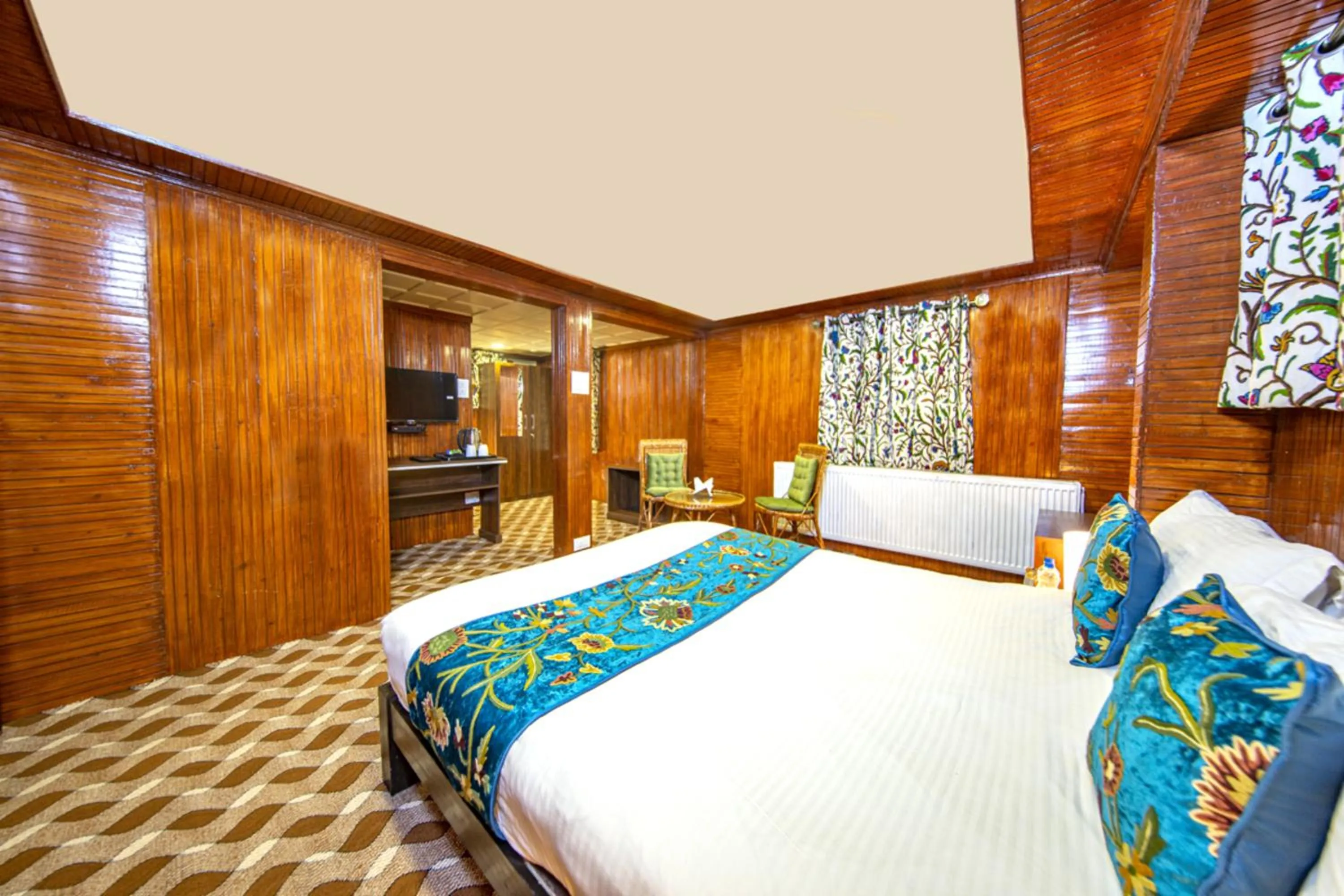 Bed in Gulmarg Ski Hill Resort