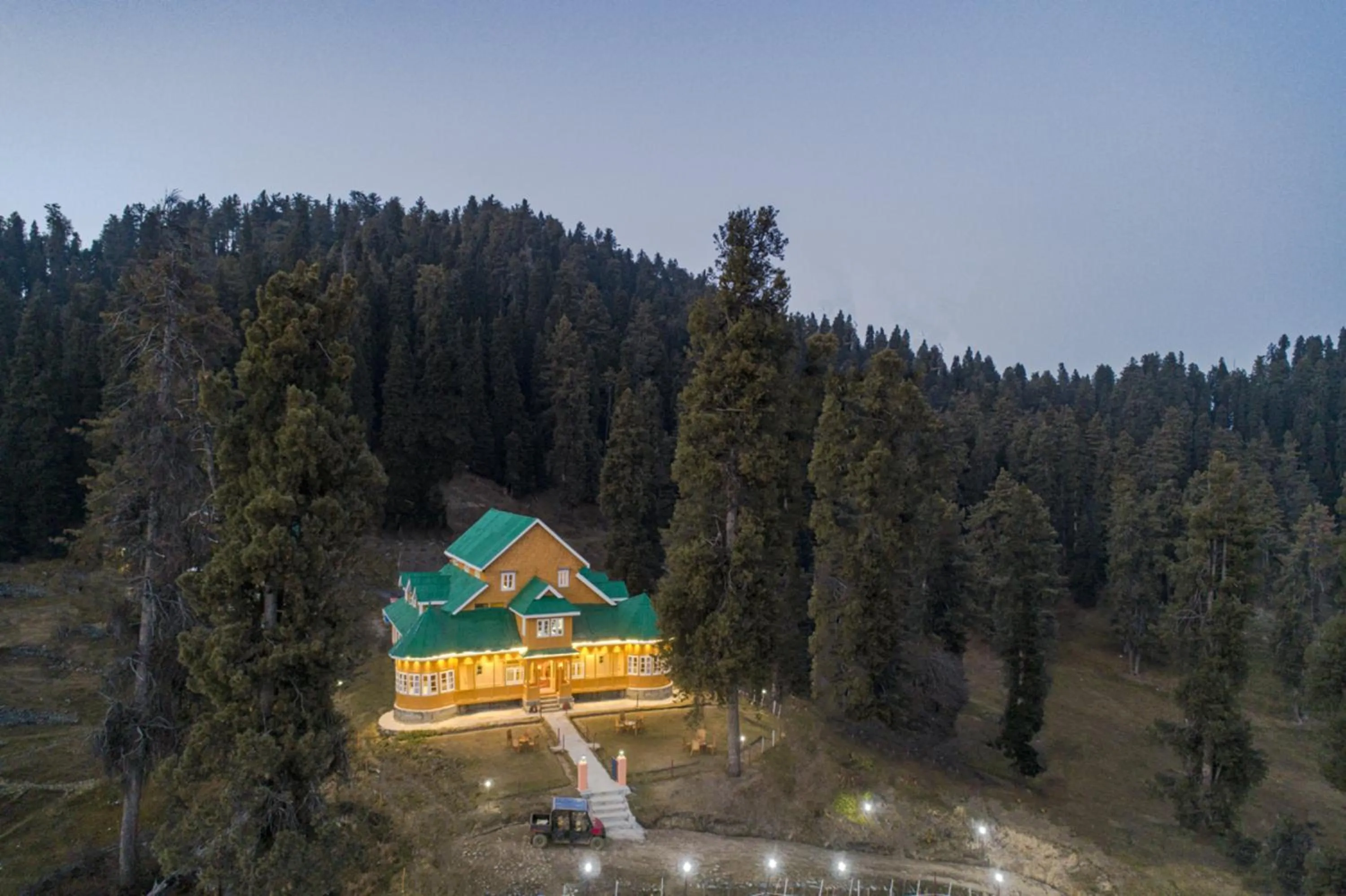 Property building in Gulmarg Ski Hill Resort