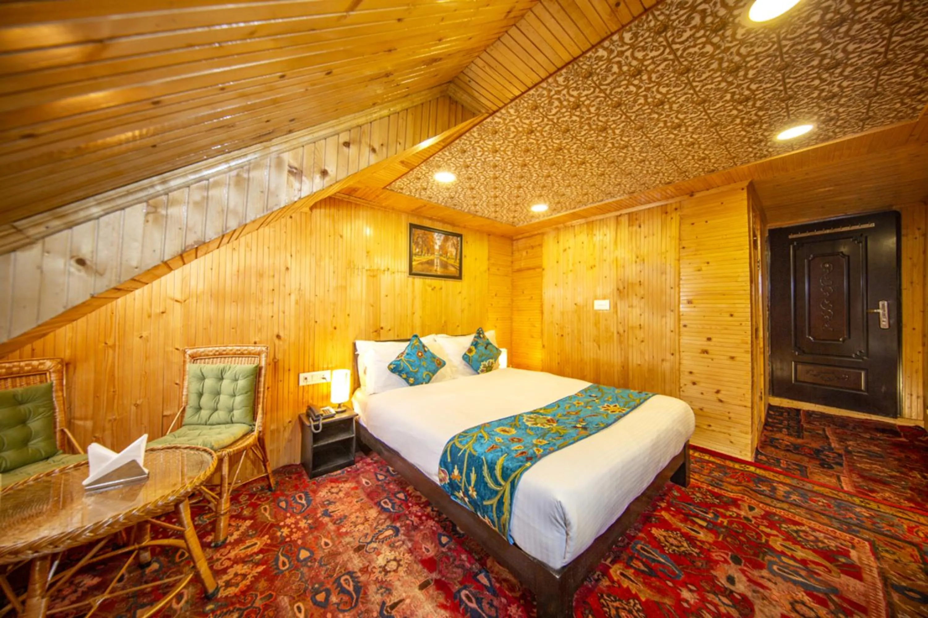 Bed in Gulmarg Ski Hill Resort