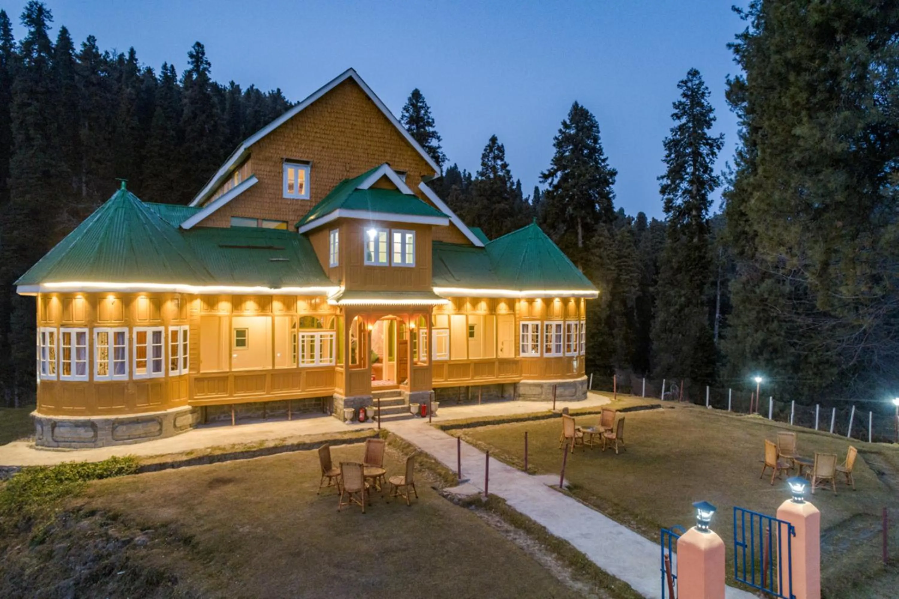 Property building in Gulmarg Ski Hill Resort