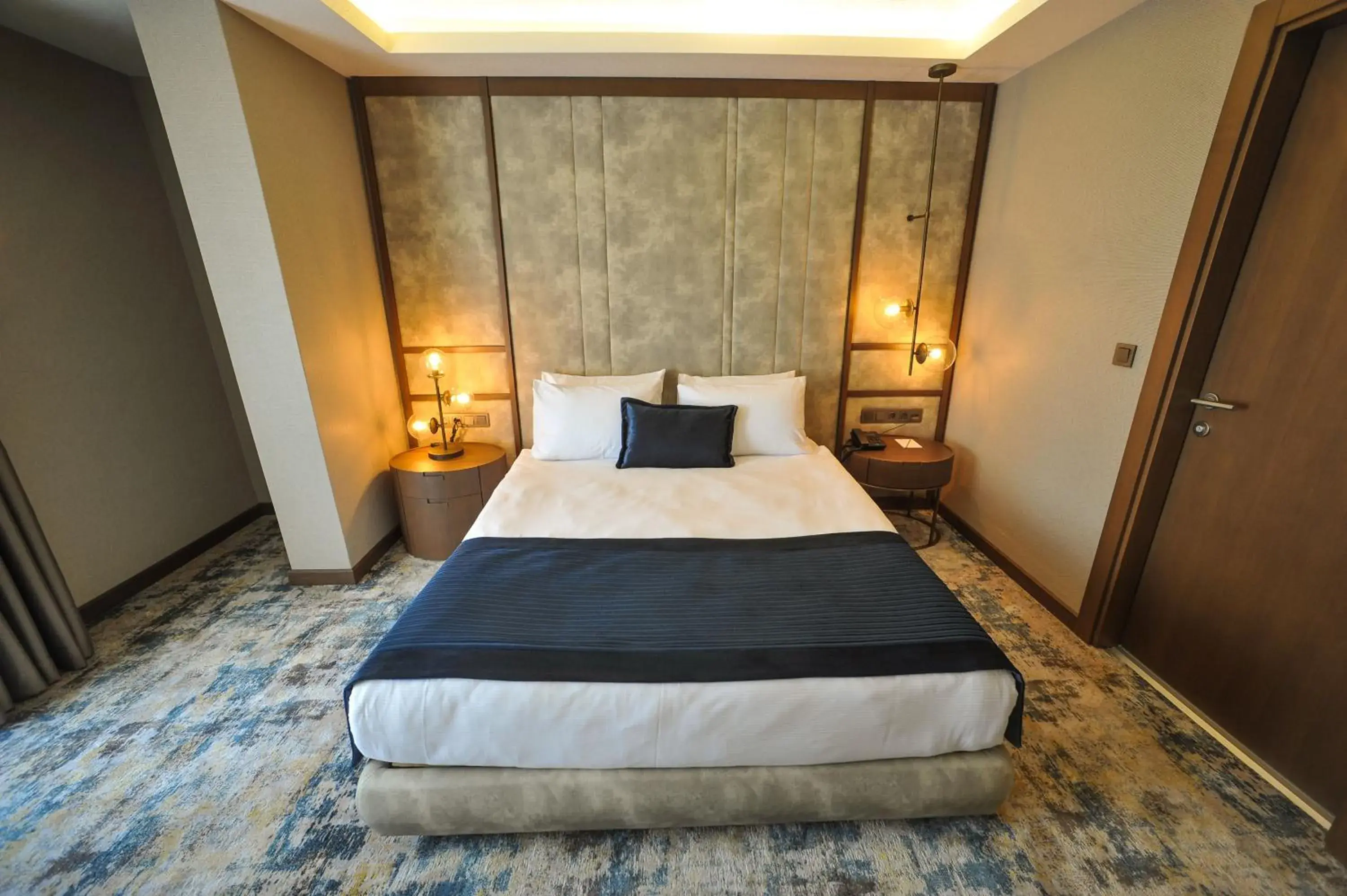 Bed in The Alpfine Hotel Bed in The Alpfine Hotel