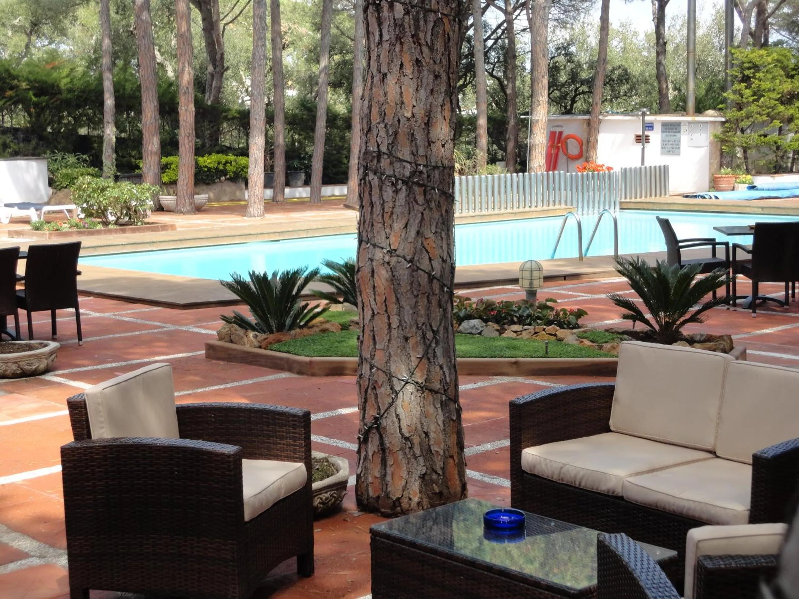 Balcony/Terrace in Hotel Garbi