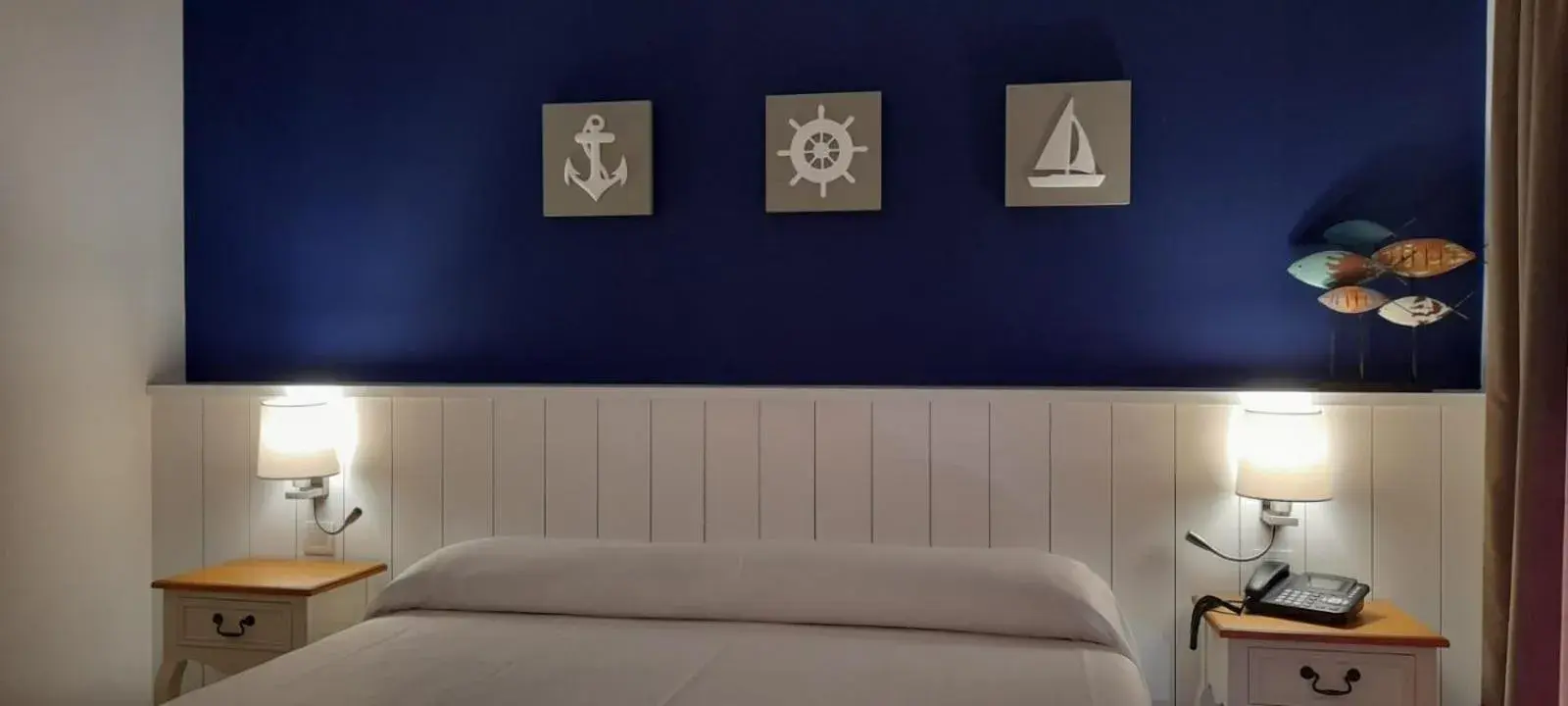 Bed in Hotel Garbi Bed in Hotel Garbi