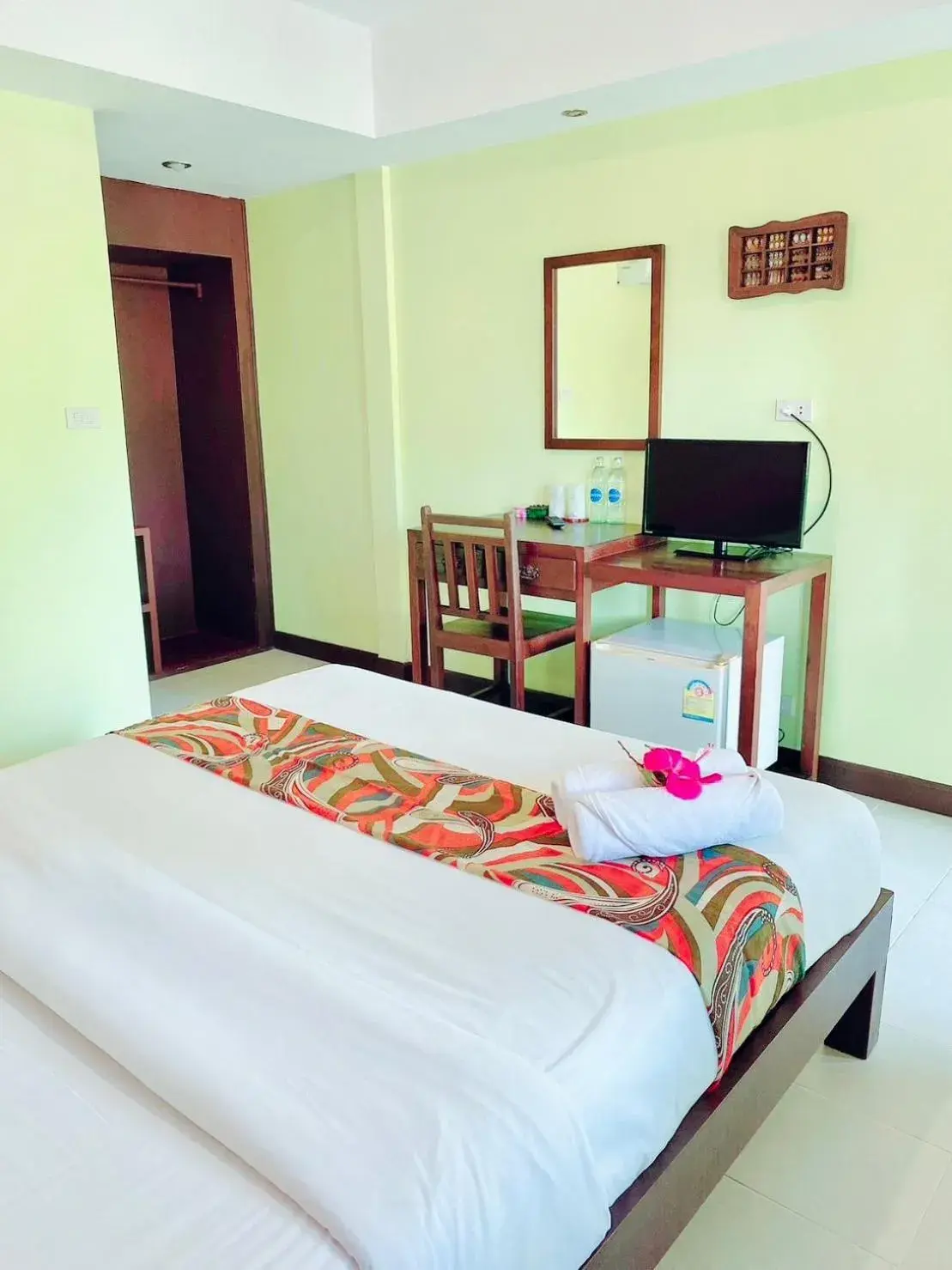 Bed in Baan Karnjana Hotel Samui Bed in Baan Karnjana Hotel Samui