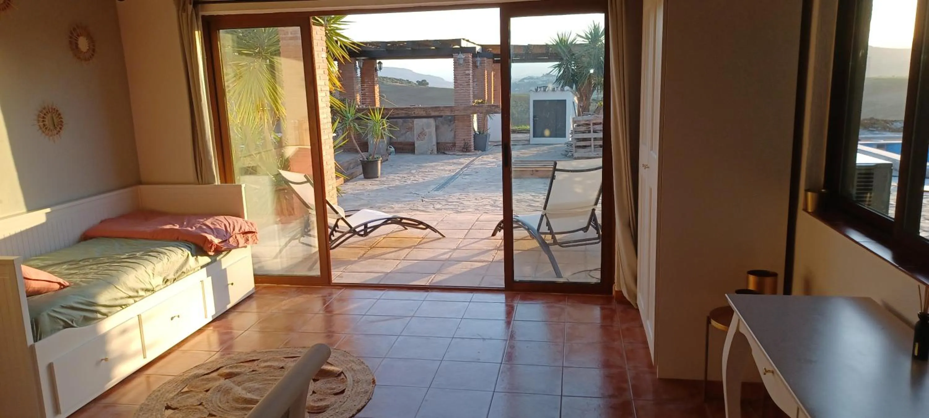 Seating area, Pool View in B&B Casa Loré D'or