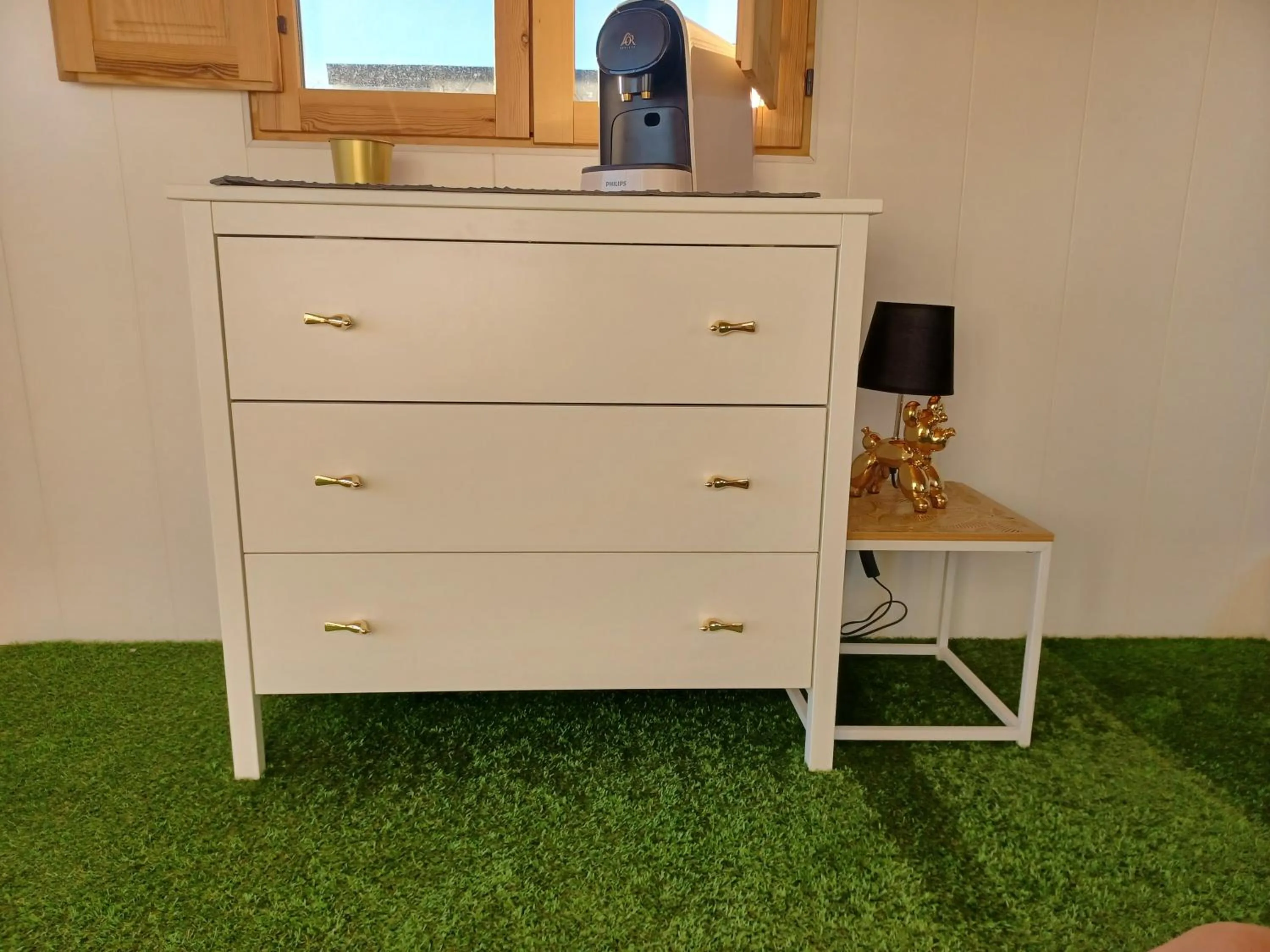 hair dresser, TV/Entertainment Center in B&B Casa Loré D'or