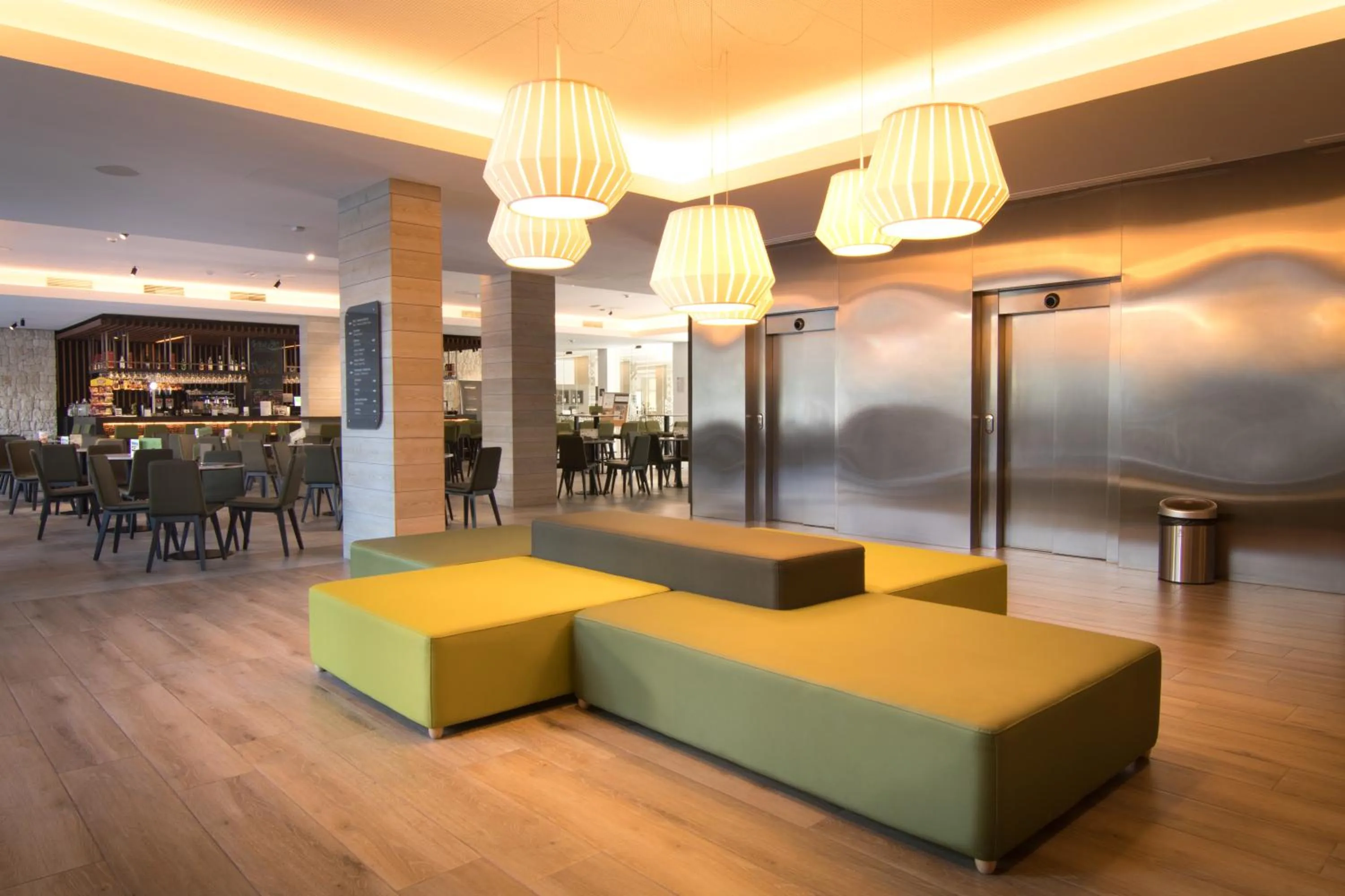 Seating area in Hotel Cap Negret