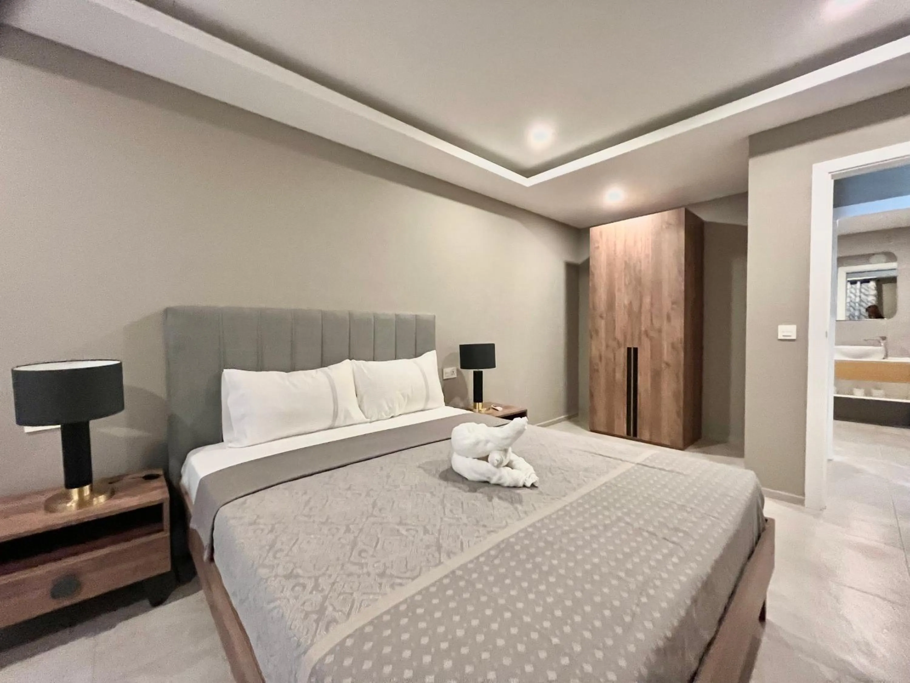 Bed in Kololi Sands Apartments