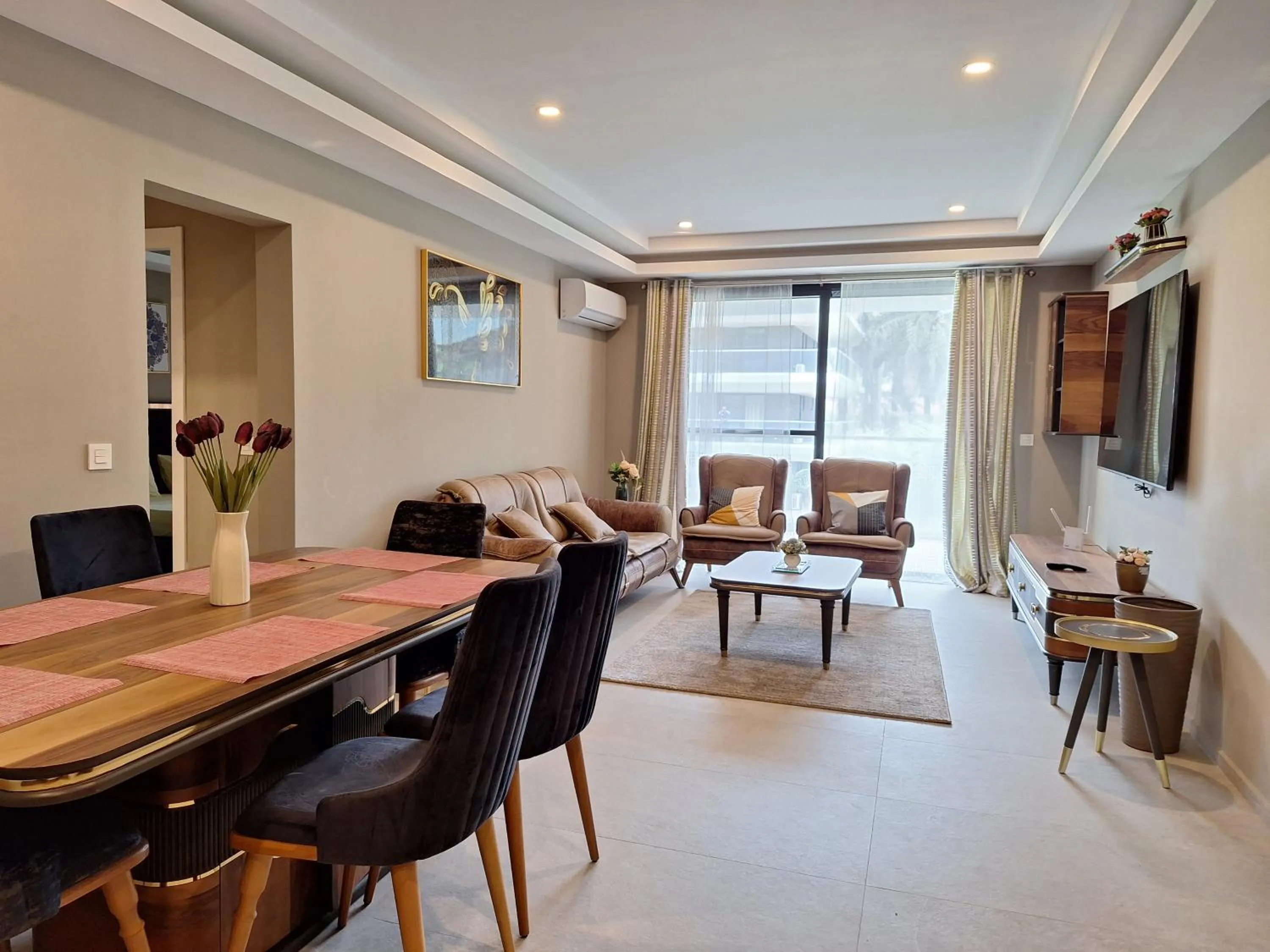 TV and multimedia in Kololi Sands Apartments