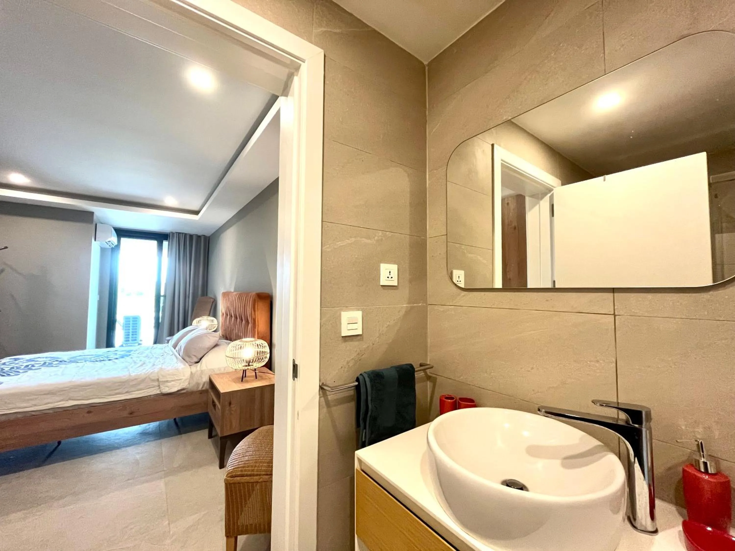 Bed in Kololi Sands Apartments