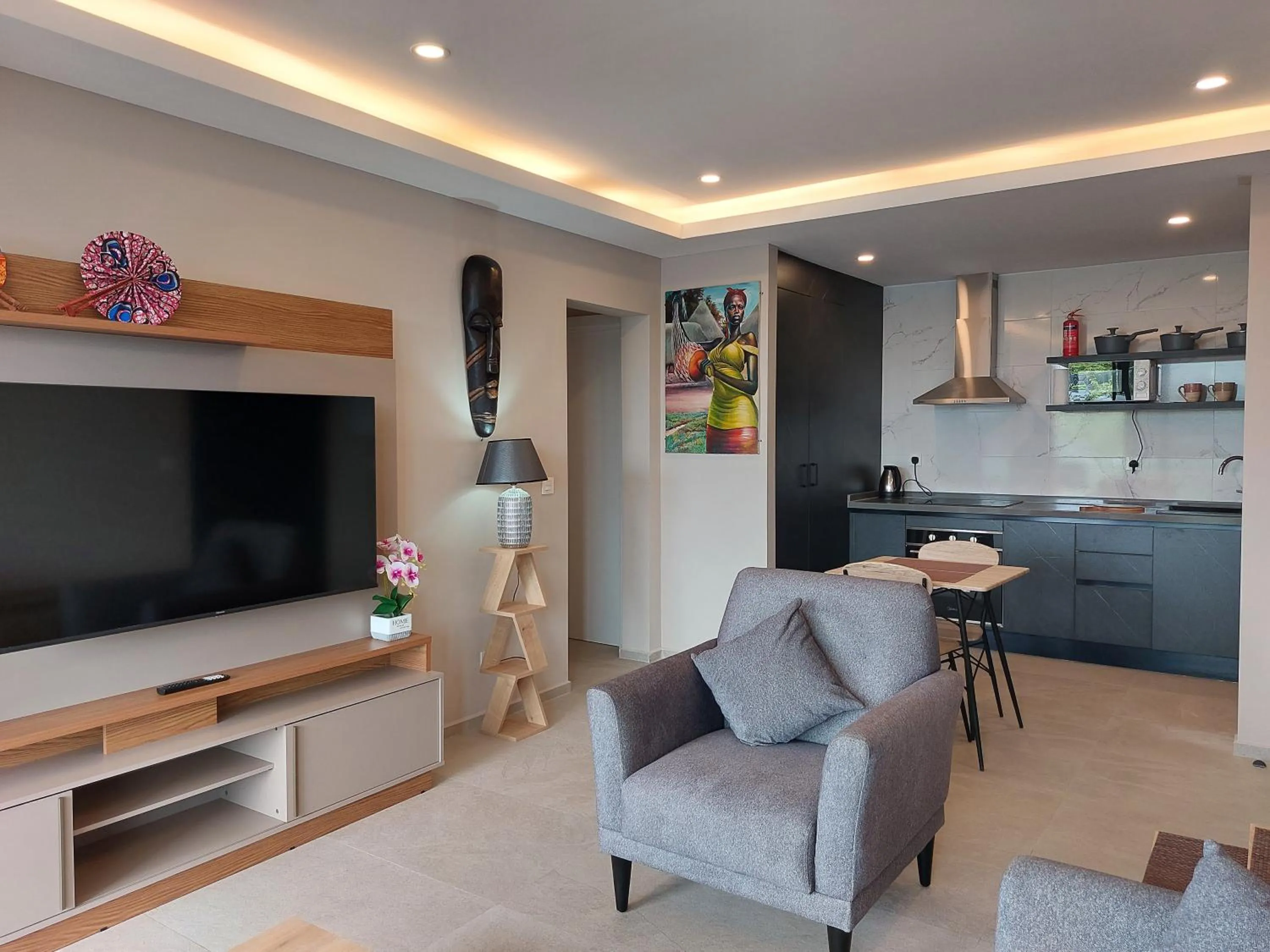 TV and multimedia in Kololi Sands Apartments