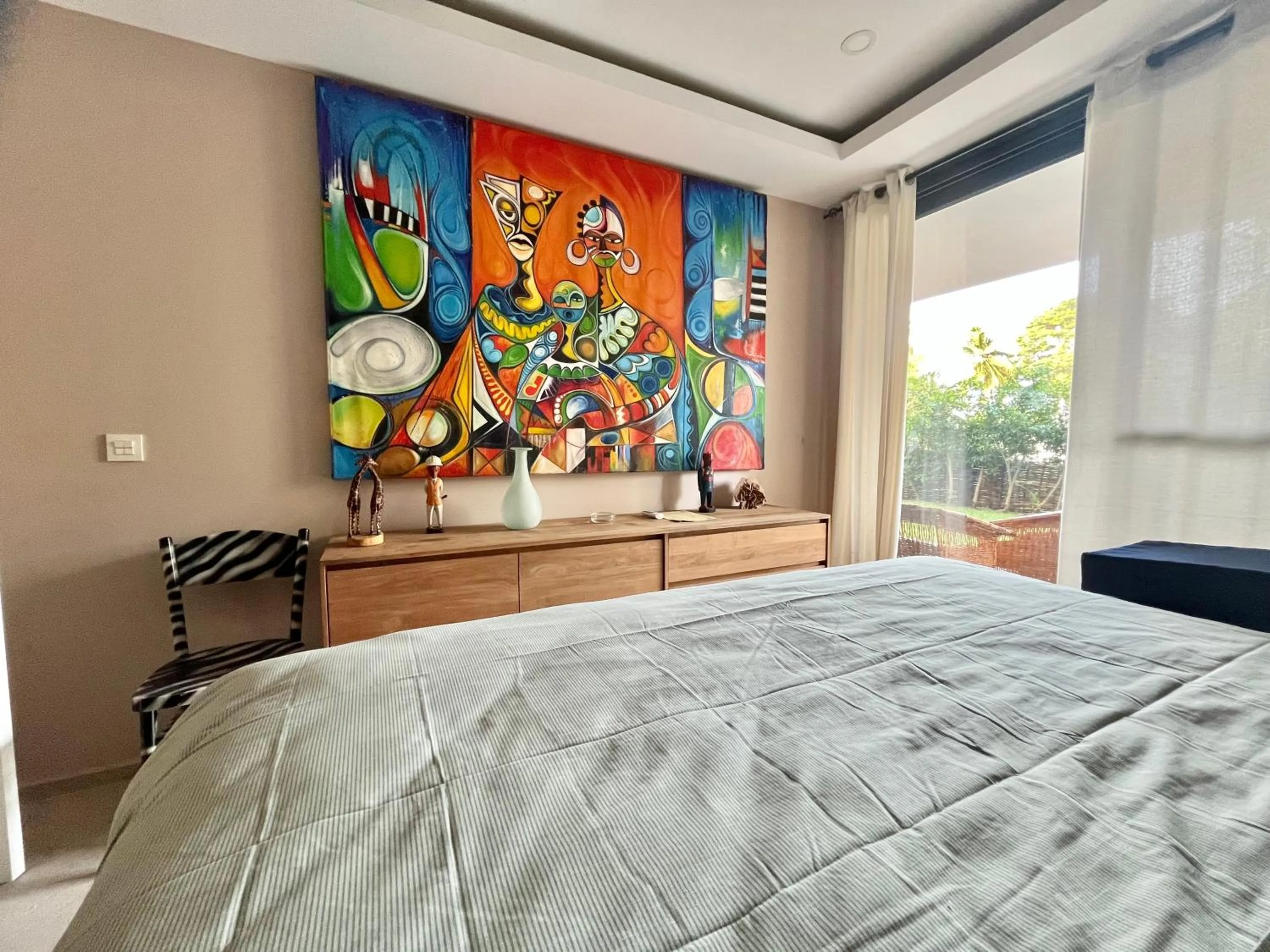 Bed in Kololi Sands Apartments