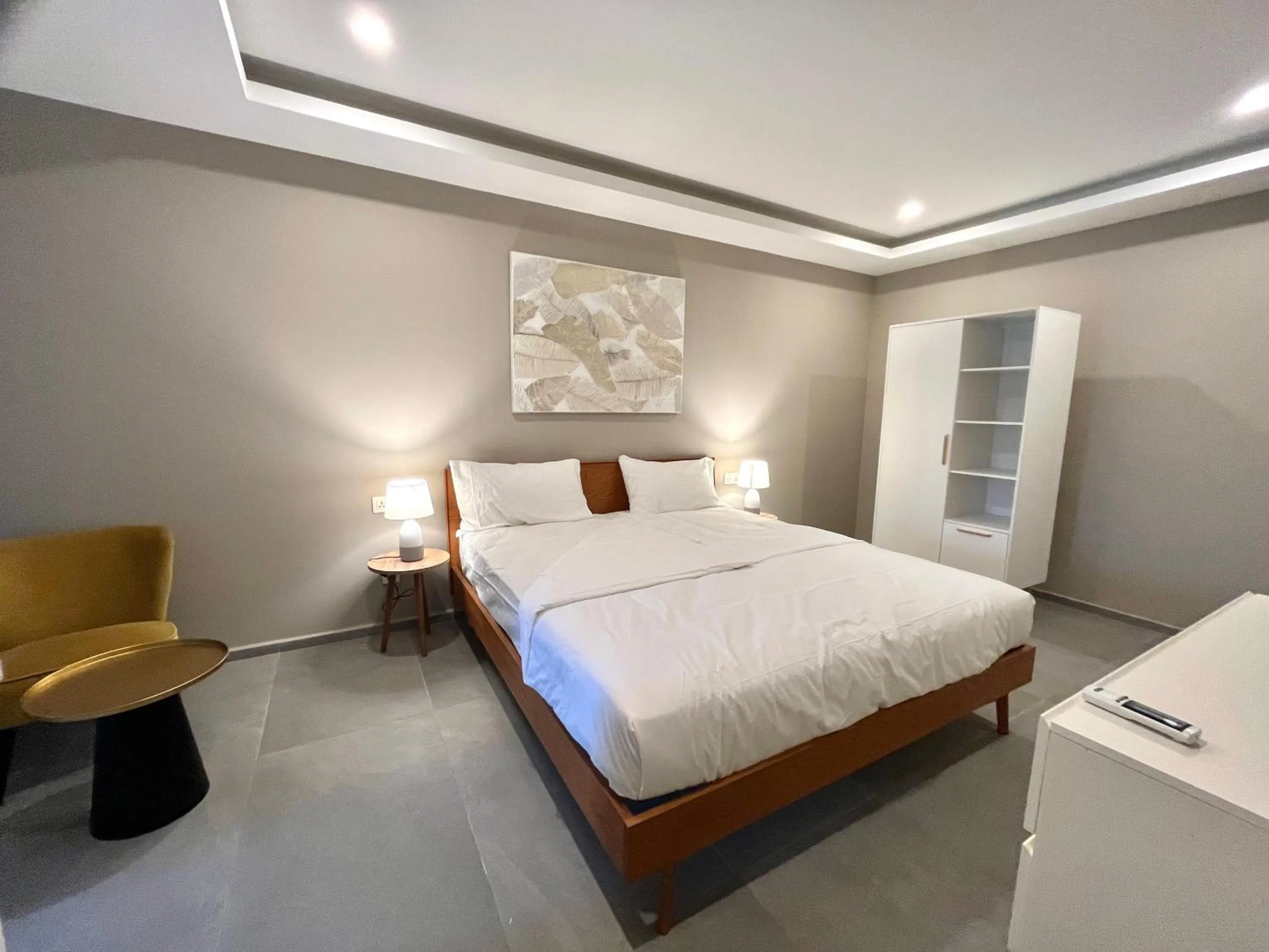 Bed in Kololi Sands Apartments