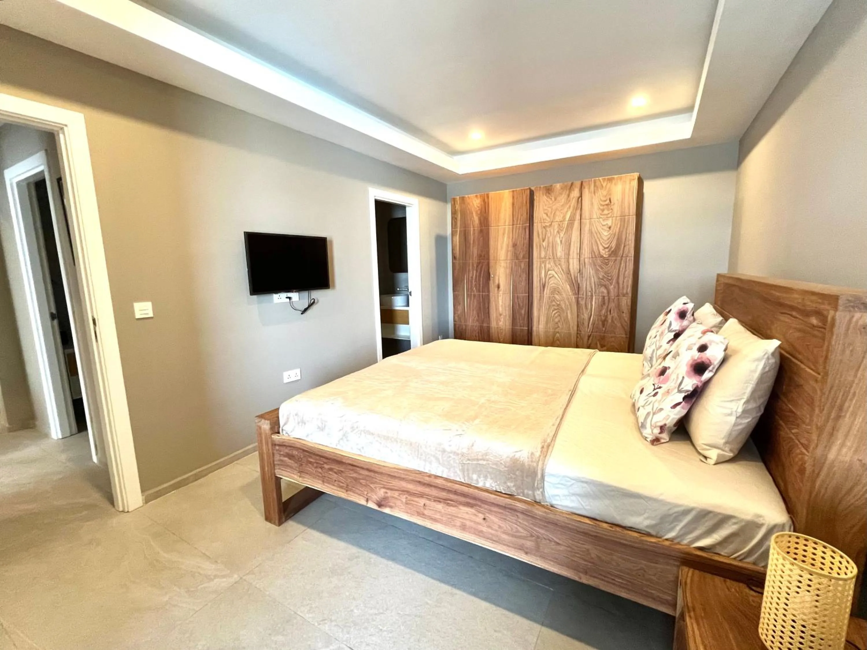 Bed in Kololi Sands Apartments