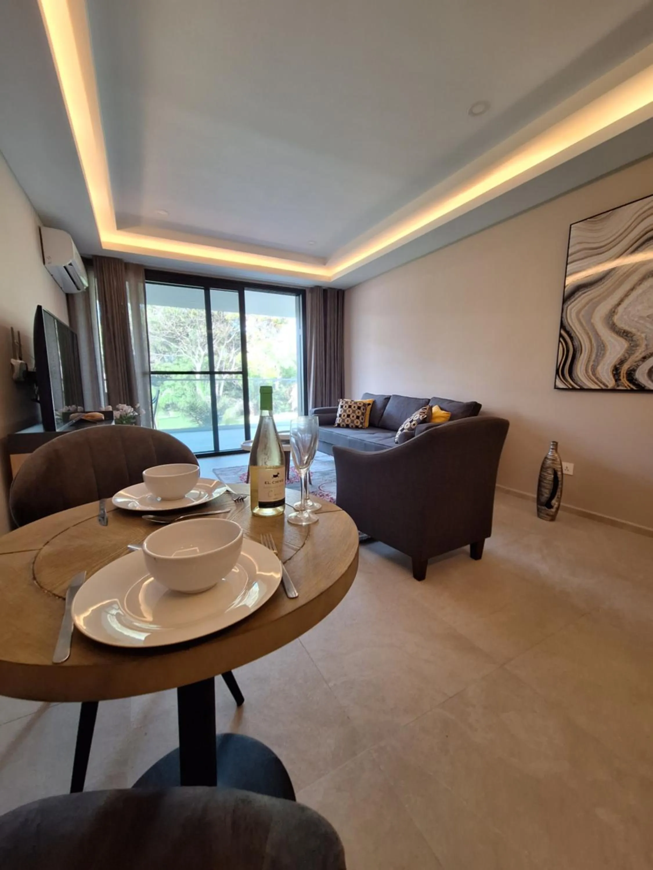 TV and multimedia in Kololi Sands Apartments