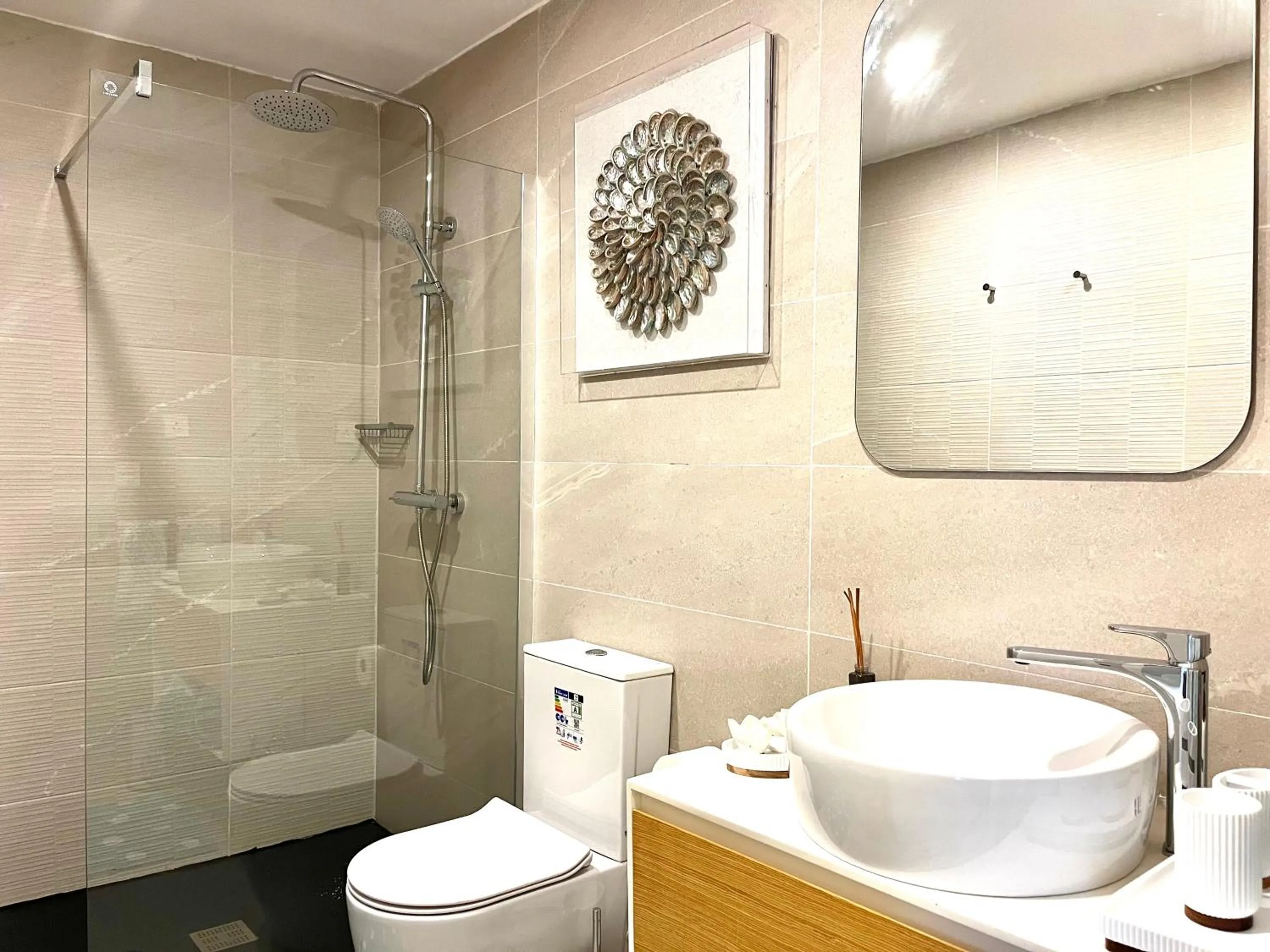 Shower in Kololi Sands Apartments