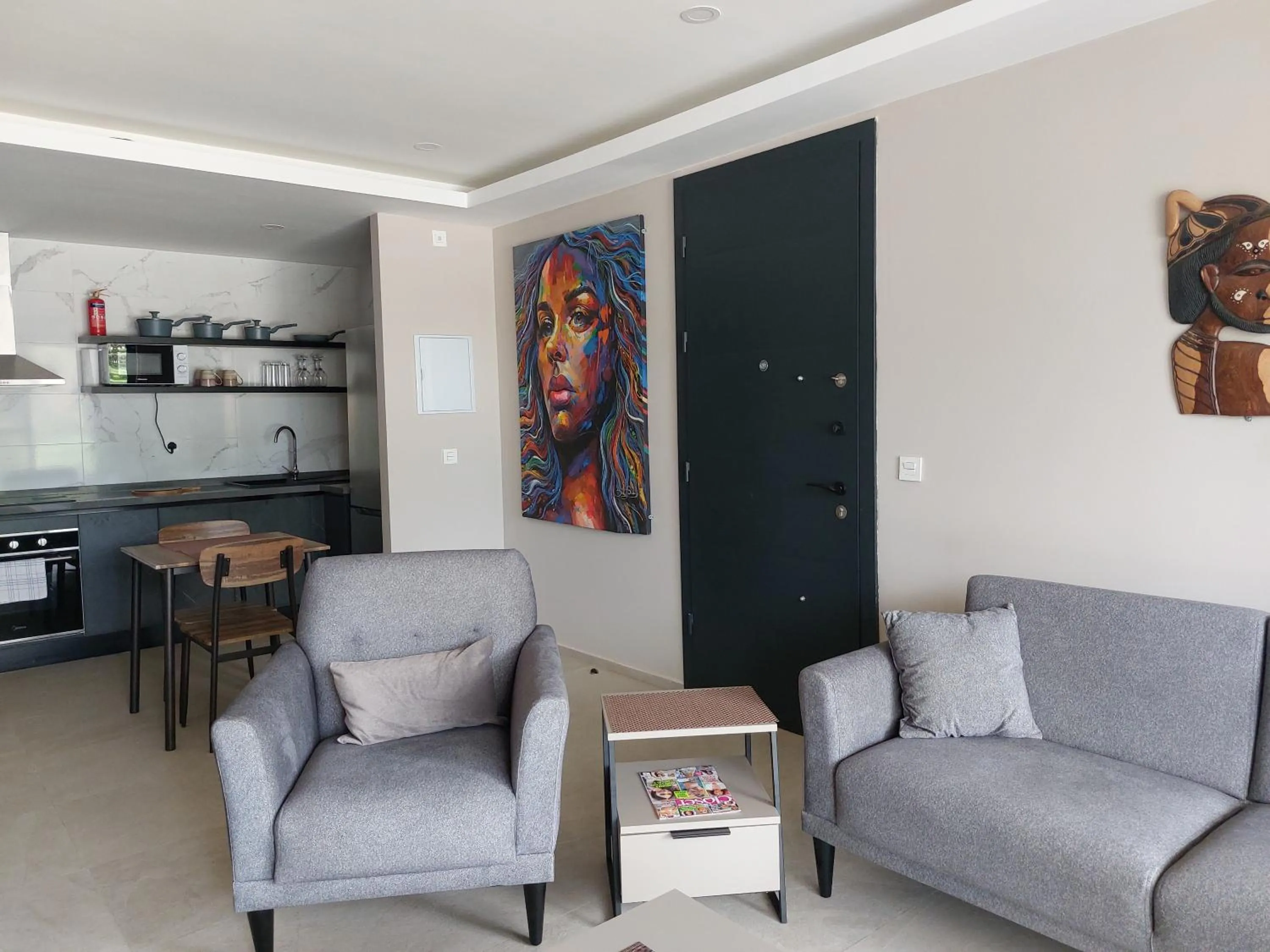 Living room in Kololi Sands Apartments