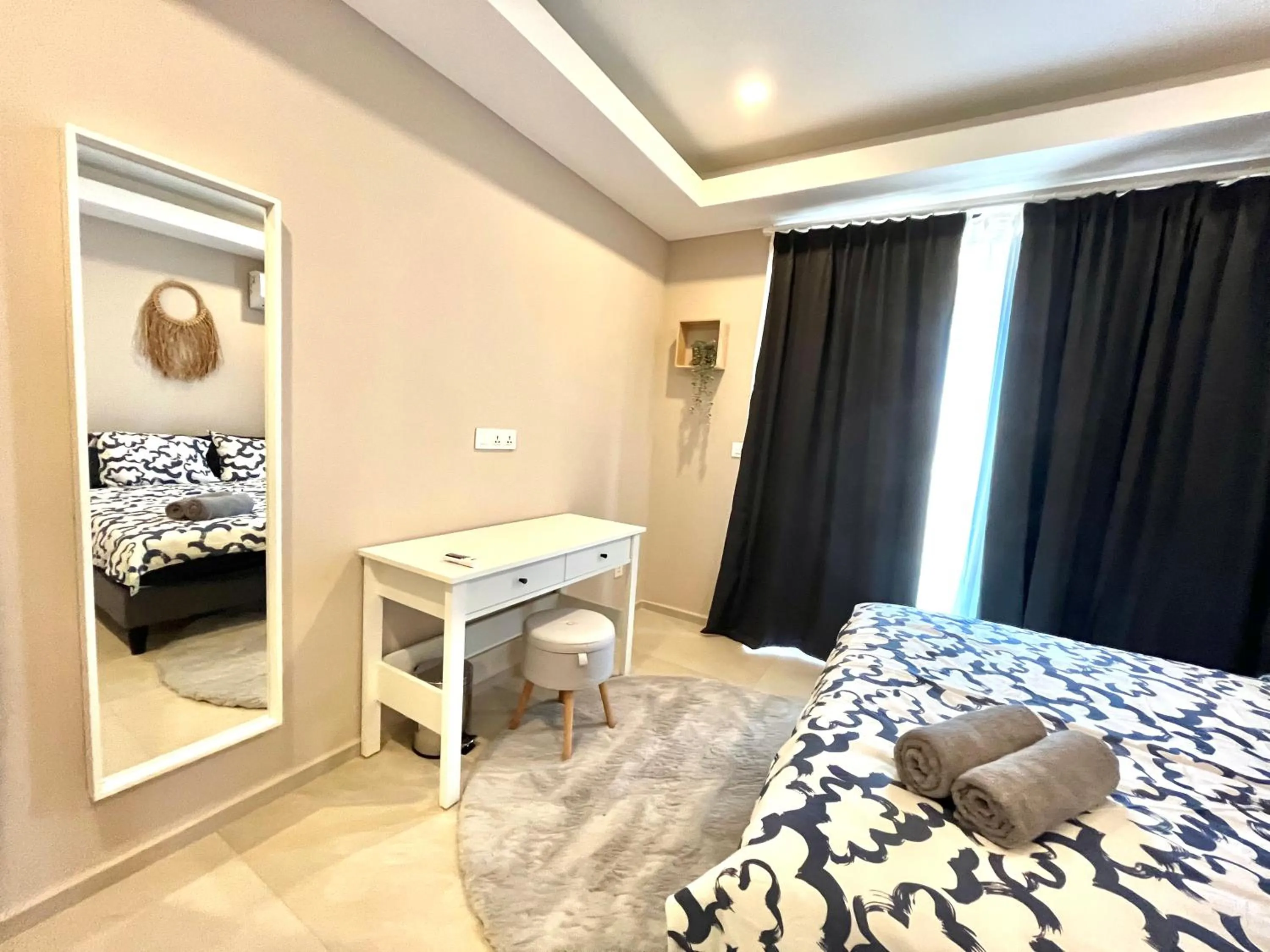Bed in Kololi Sands Apartments