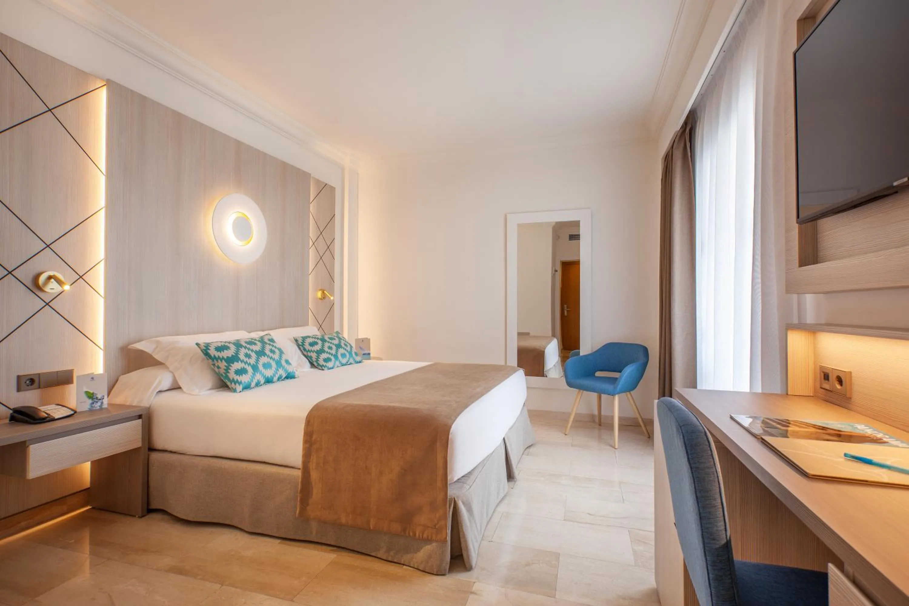 Bedroom, Bed in Grupotel Los Príncipes & Spa