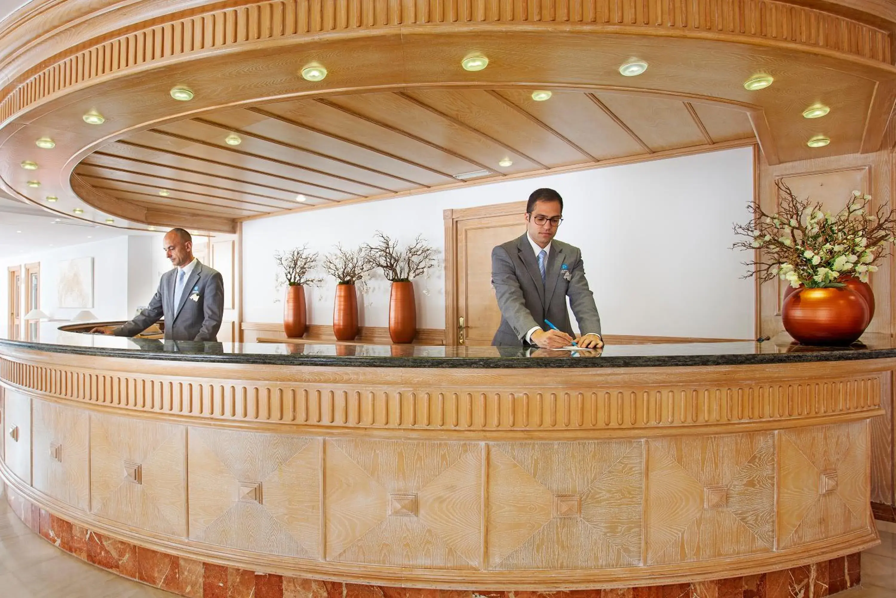 Lobby or reception in Grupotel Los Príncipes & Spa Lobby or reception in Grupotel Los Príncipes & Spa