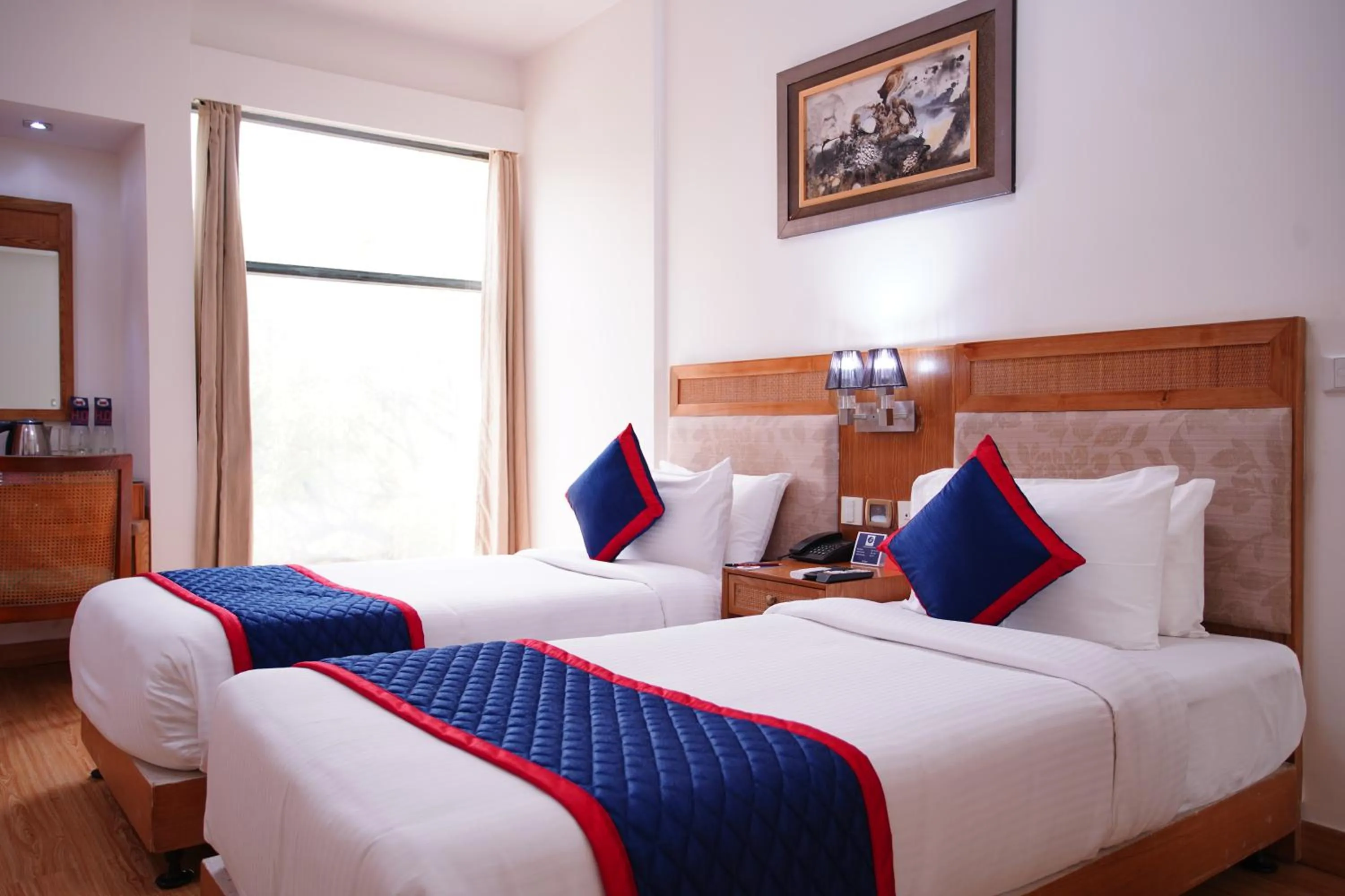 Bedroom in Zip By Spree Hotels Delhi Greater Kailash