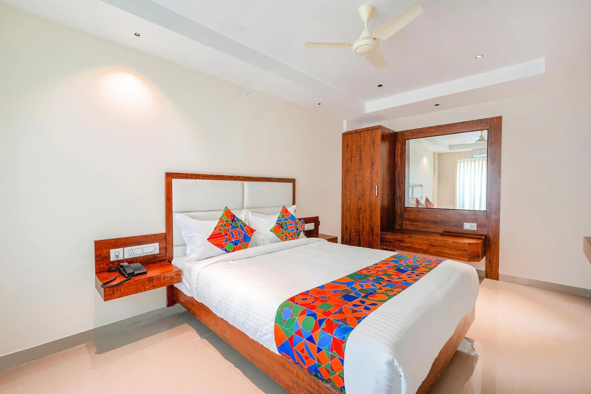 Bed in FabHotel Phoenix Brookfield - Nr Kundalahalli Main Road