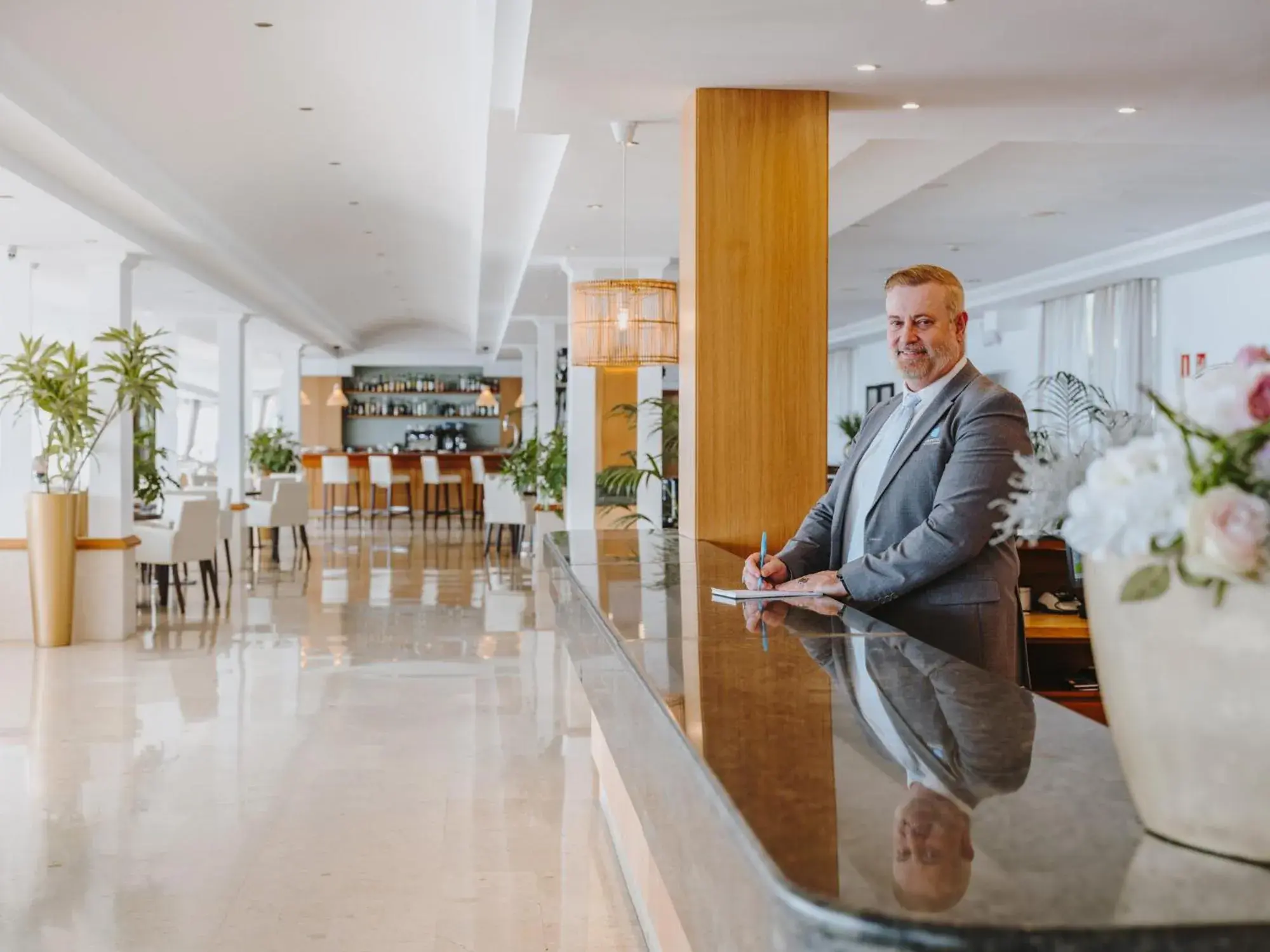 Lobby or reception in Grupotel Aguait Resort & Spa - Adults Only Lobby or reception in Grupotel Aguait Resort & Spa - Adults Only