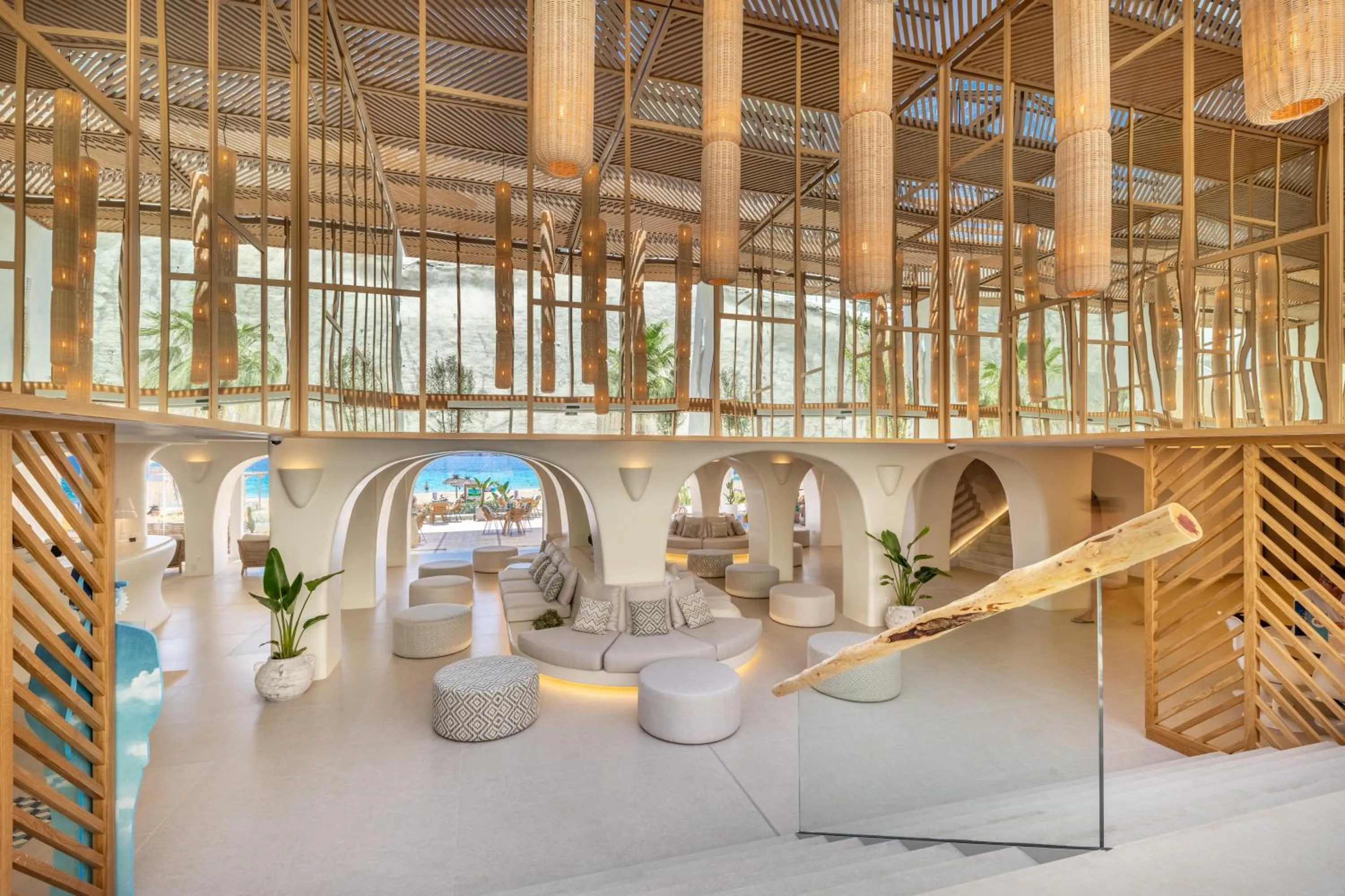 Living room in El Somni Ibiza Dream Hotel by Grupotel