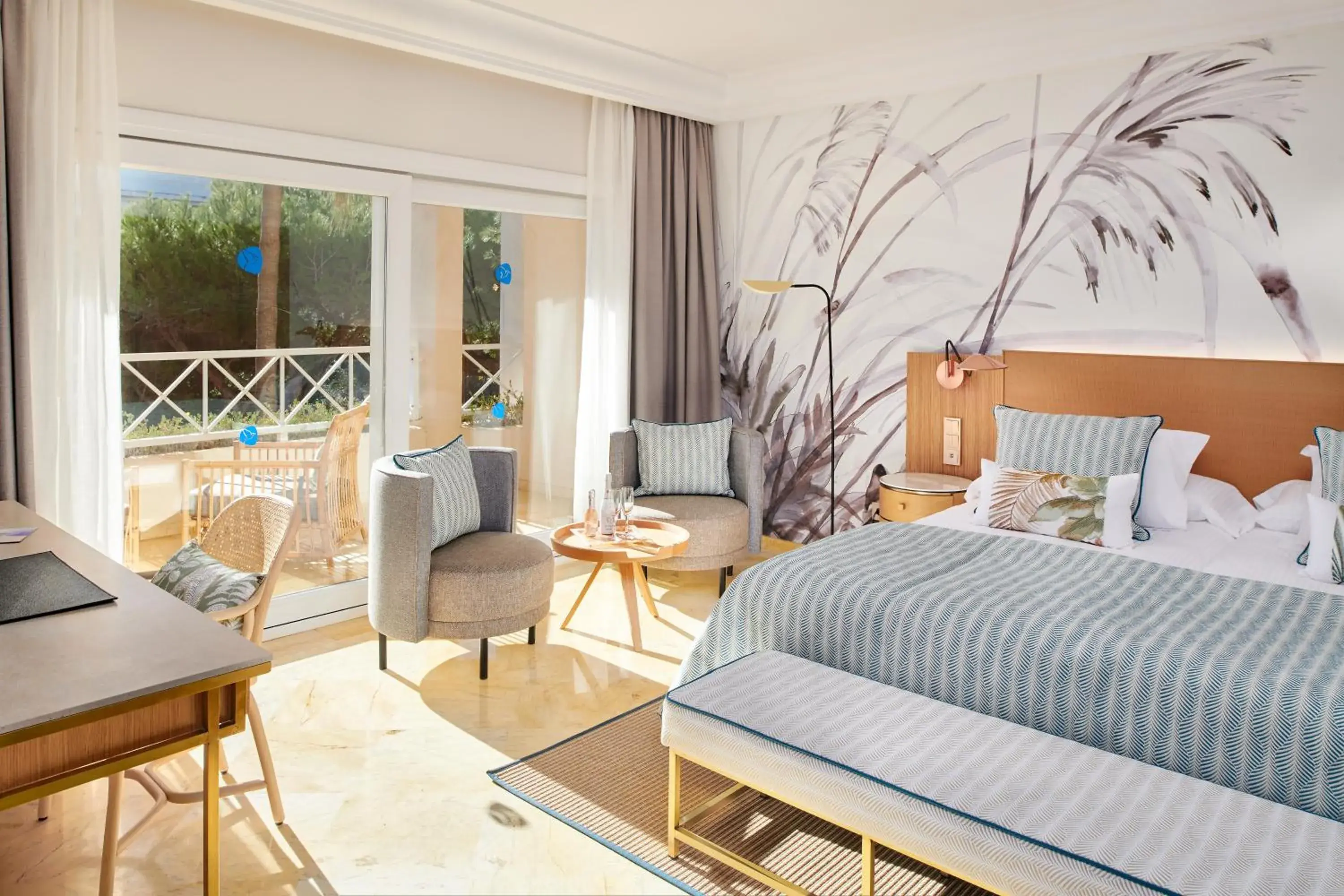 Bedroom, Bed in Grupotel Parc Natural & Spa Bedroom, Bed in Grupotel Parc Natural & Spa