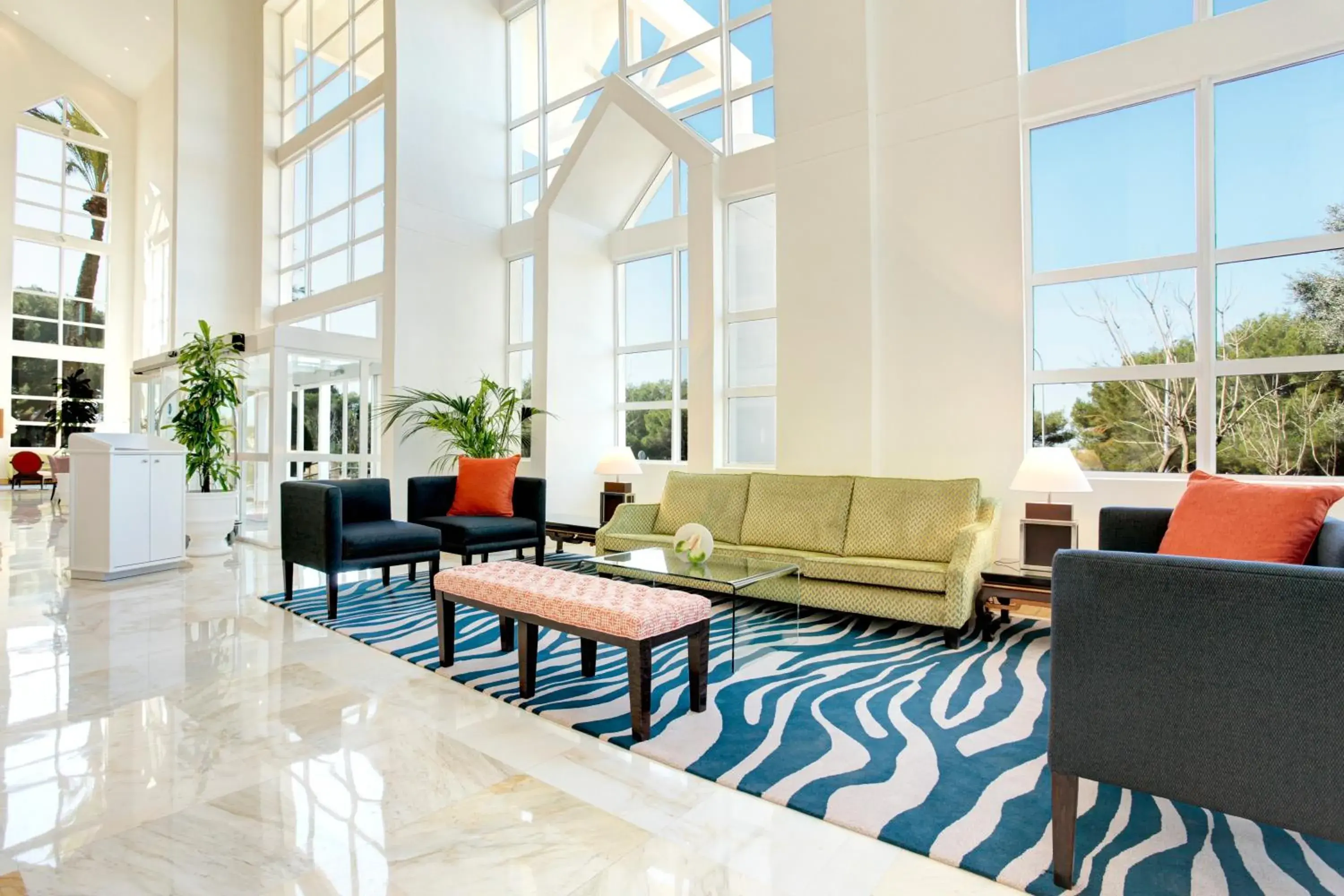 Lobby or reception in Grupotel Parc Natural & Spa Lobby or reception in Grupotel Parc Natural & Spa