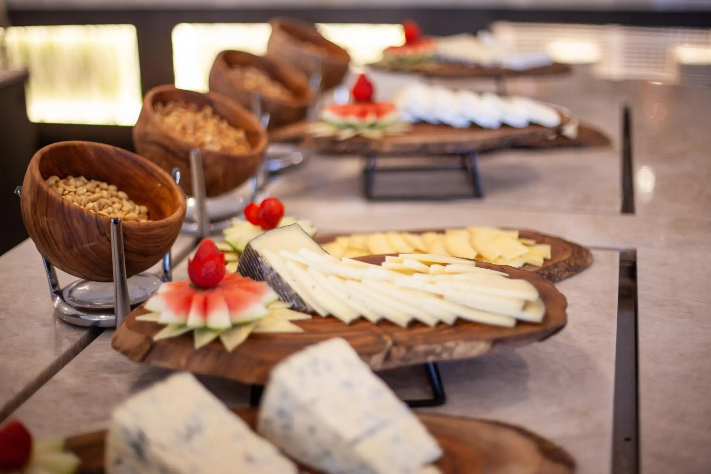 Buffet breakfast in Grupotel Parc Natural & Spa Buffet breakfast in Grupotel Parc Natural & Spa
