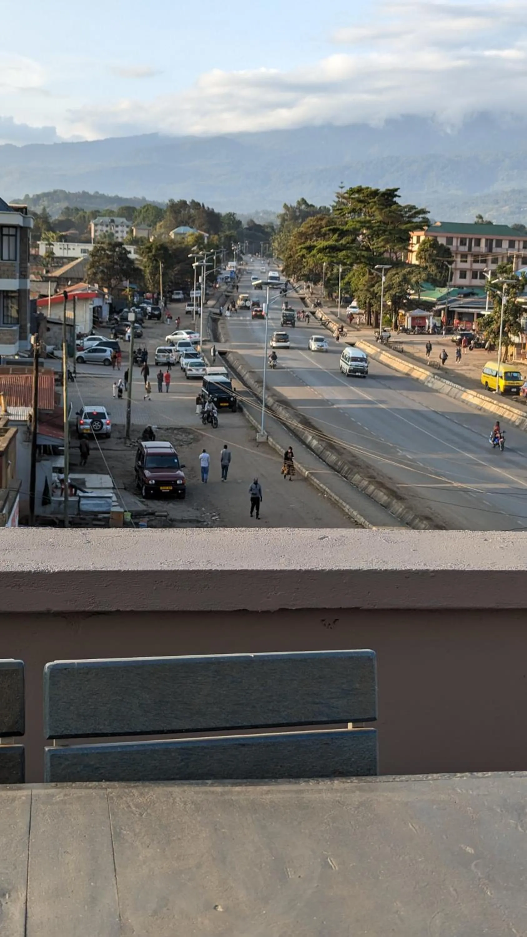 City view in Mufasa city Hostel and Apartments