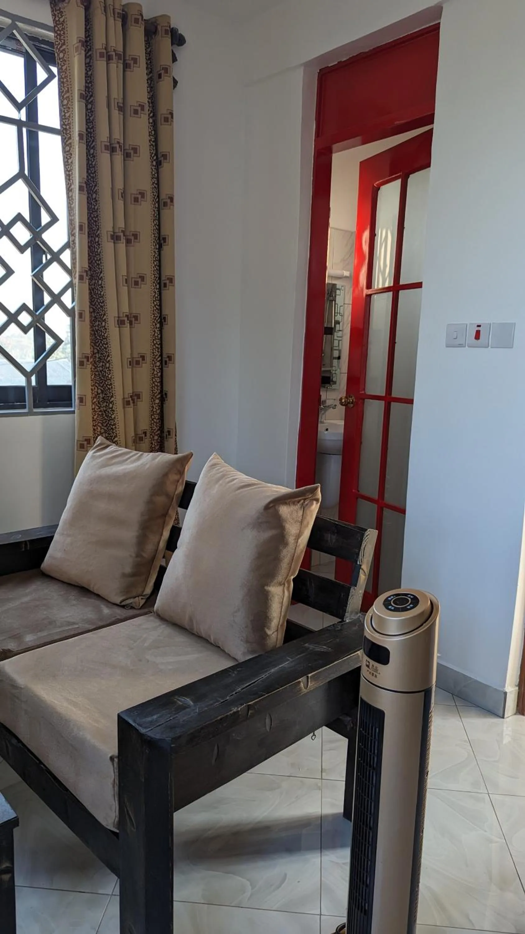 Seating area in Mufasa city Hostel and Apartments